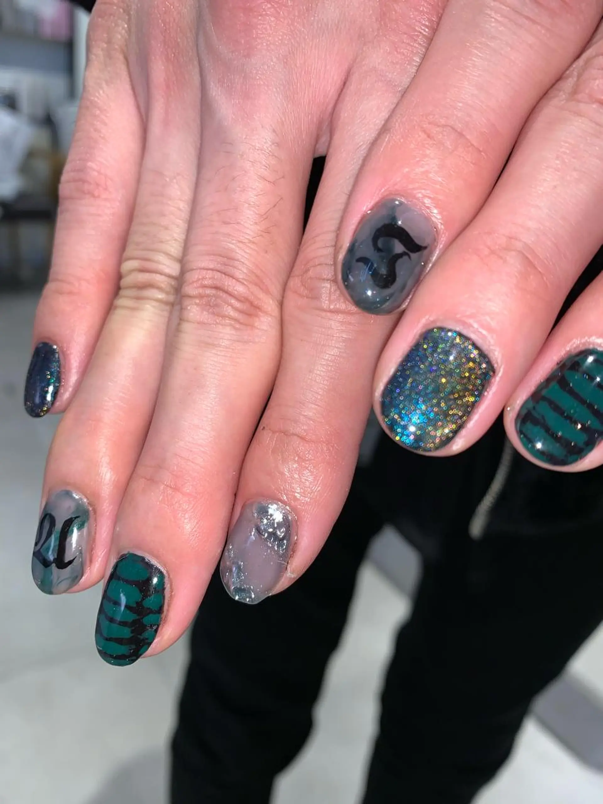 ネイル メンズネイル Kureha/ネイル トレンドヘアのマツエク・マツパデザイン