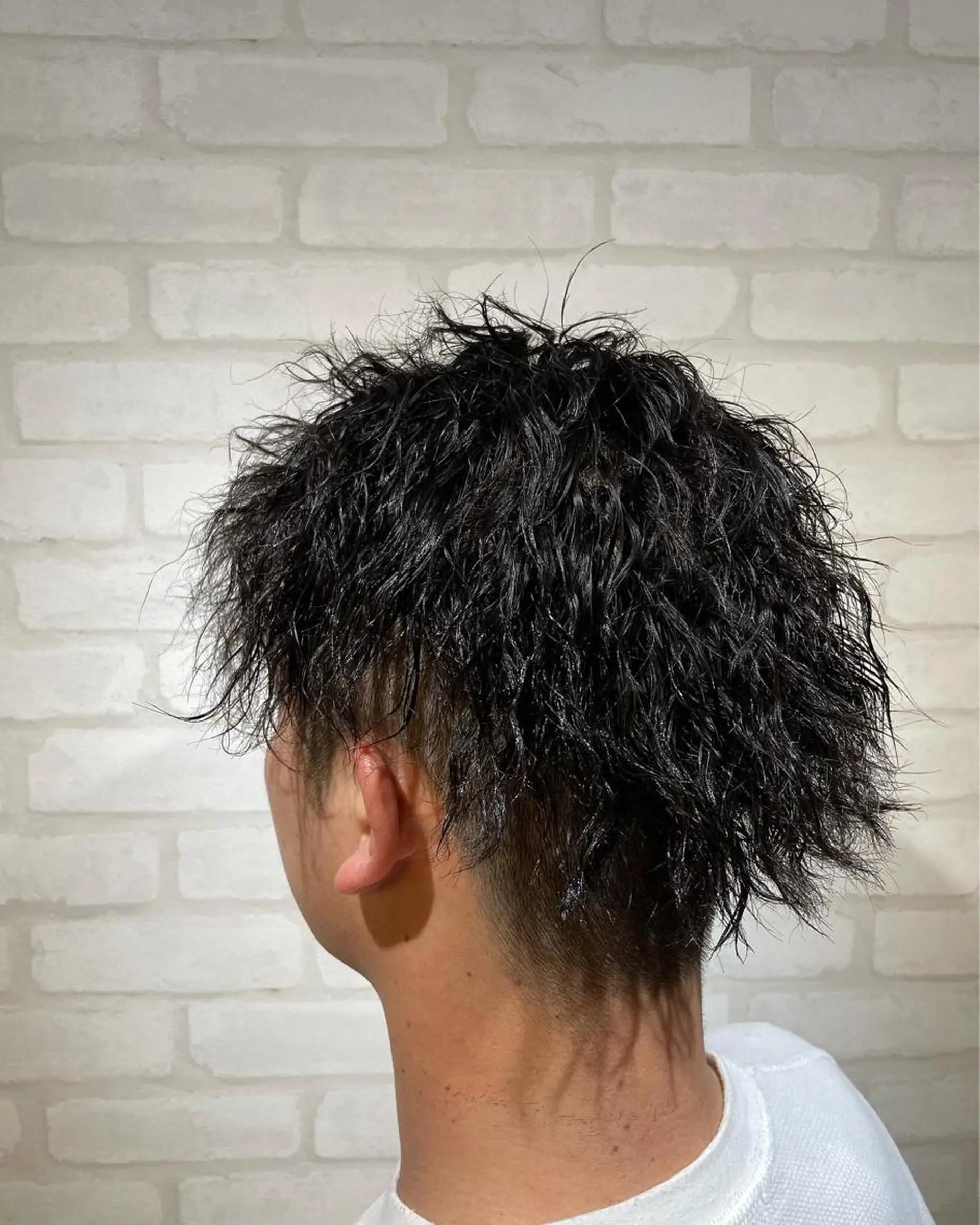 ミディアム パーマ メンズ カット パーマ トリートメント ヘッドスパ 🌞谷川 幸也🌞のヘアスタイル