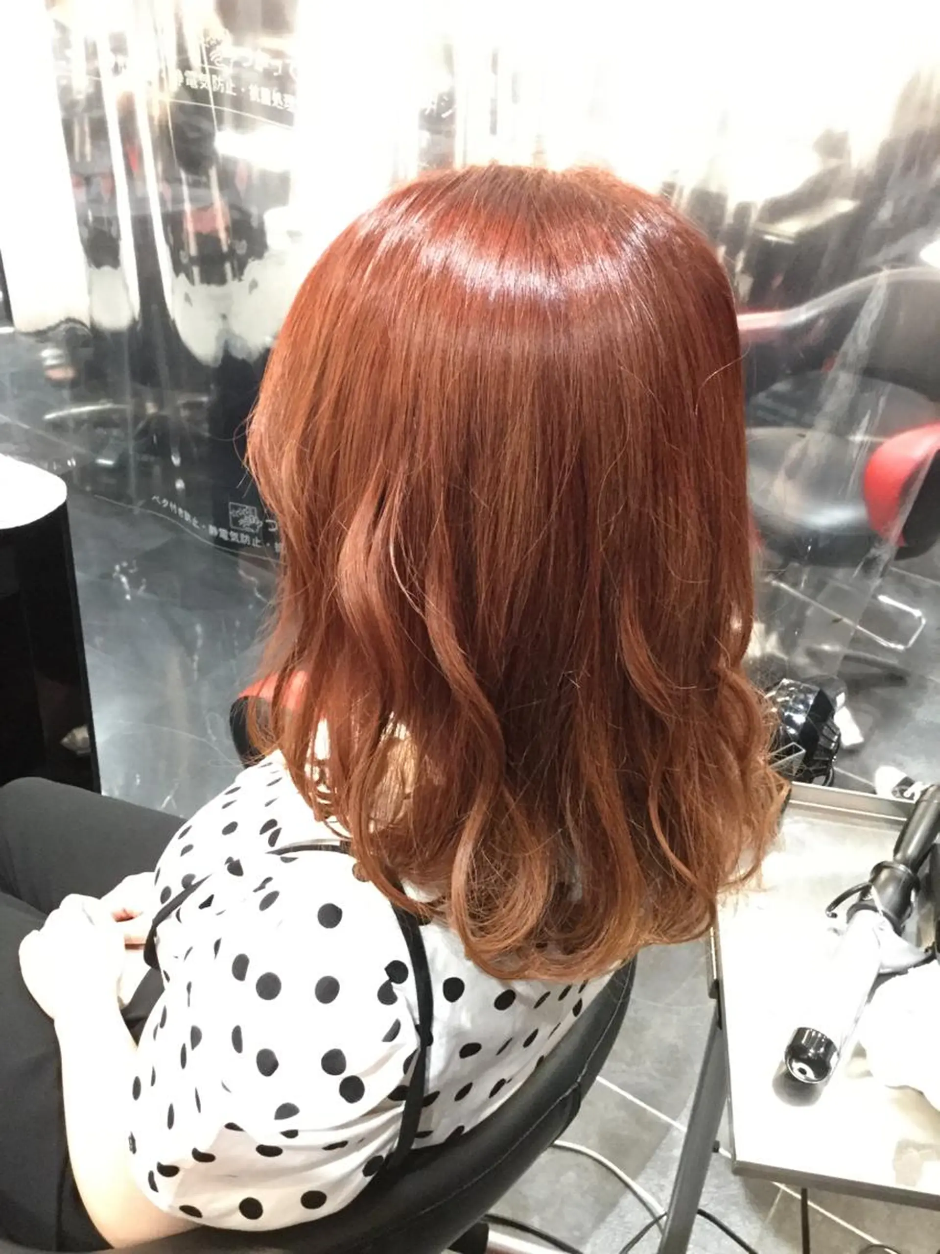 ミディアム カラー Annon プライベートサロンのヘアスタイル