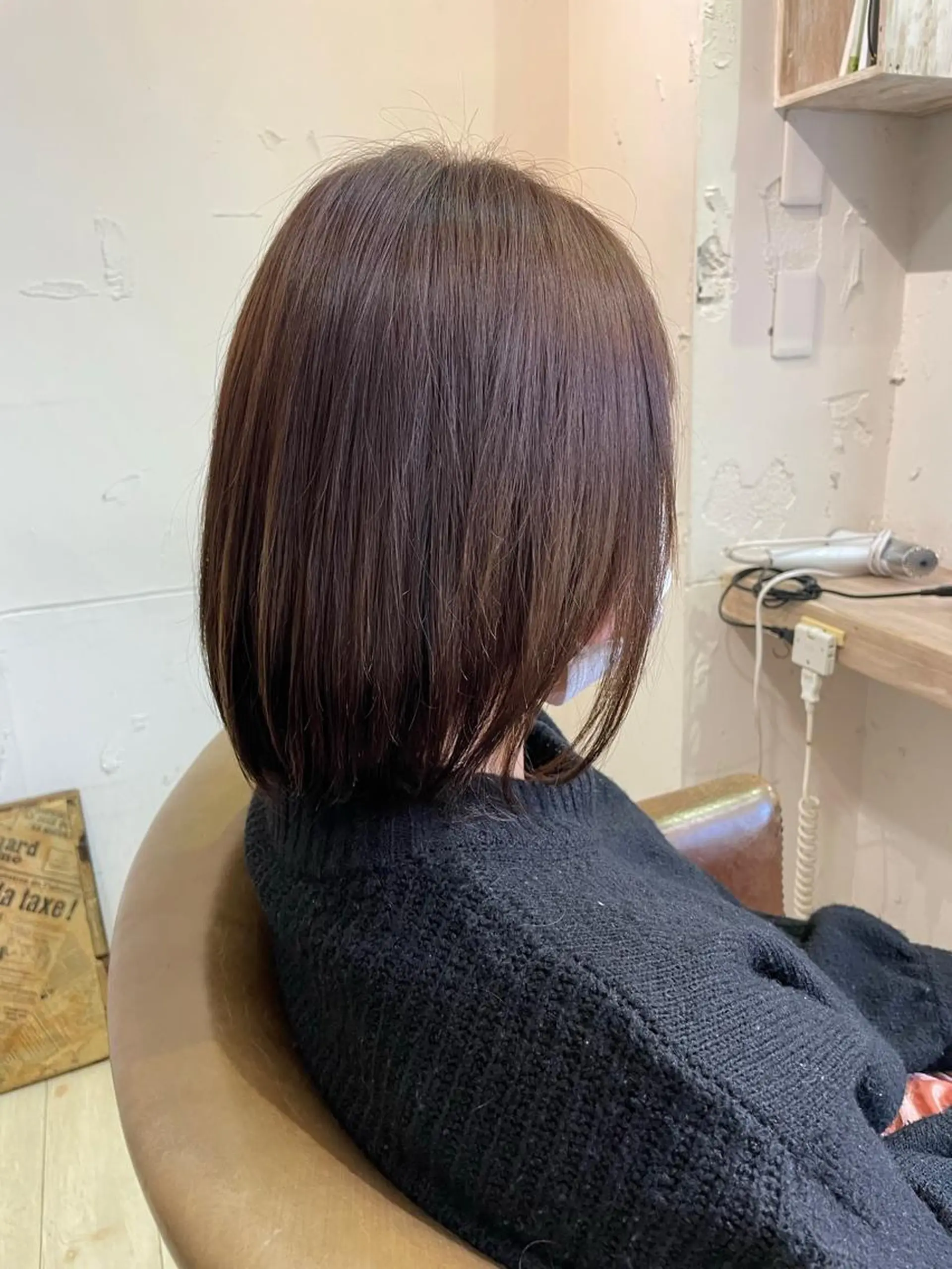 ミディアム カラー ヘアカラー コヤナギ ラムのヘアスタイル