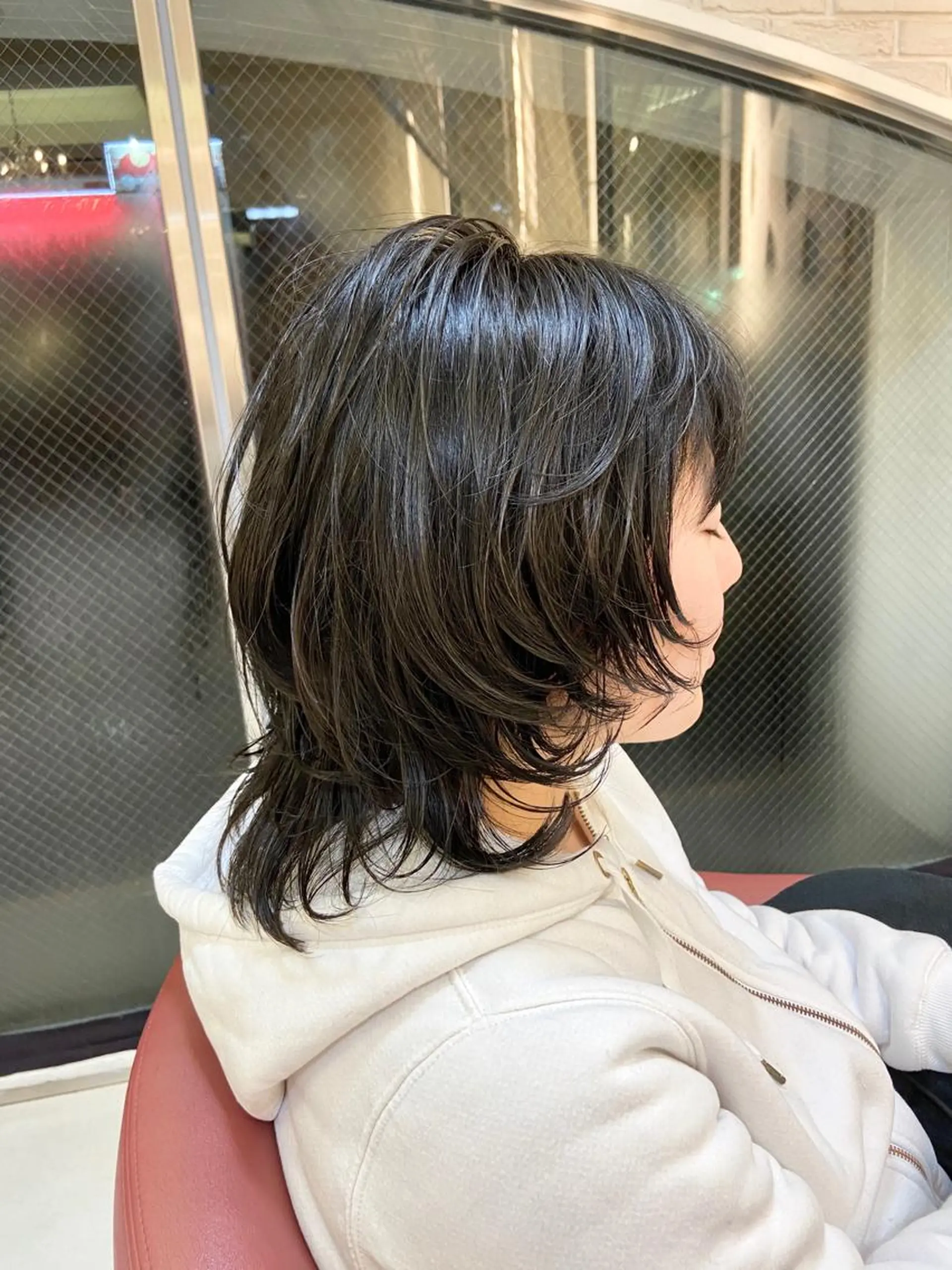 ミディアム 【髪質改善×カラー】 QUALIS沓掛貴浩のヘアスタイル