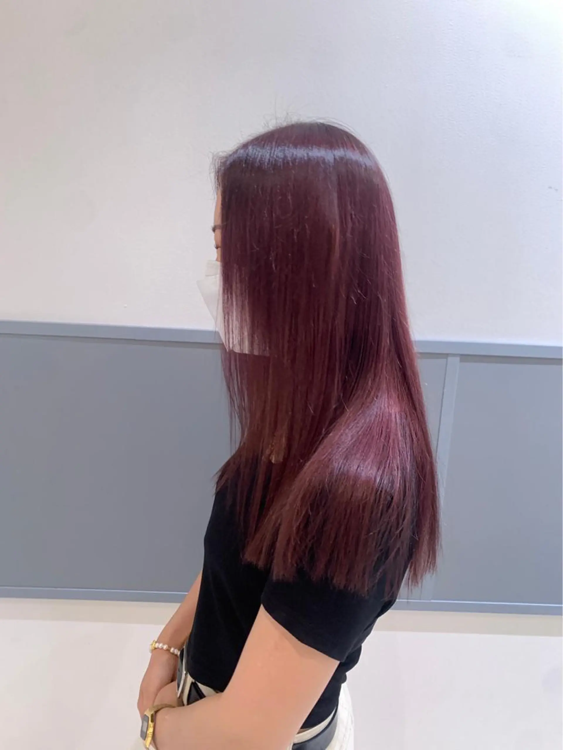 ロング カラー ブリーチ ブリーチなしカラー カット 縮毛矯正 トリートメント ボブ/パーマ 🐕‍🦺Nagiのヘアスタイル