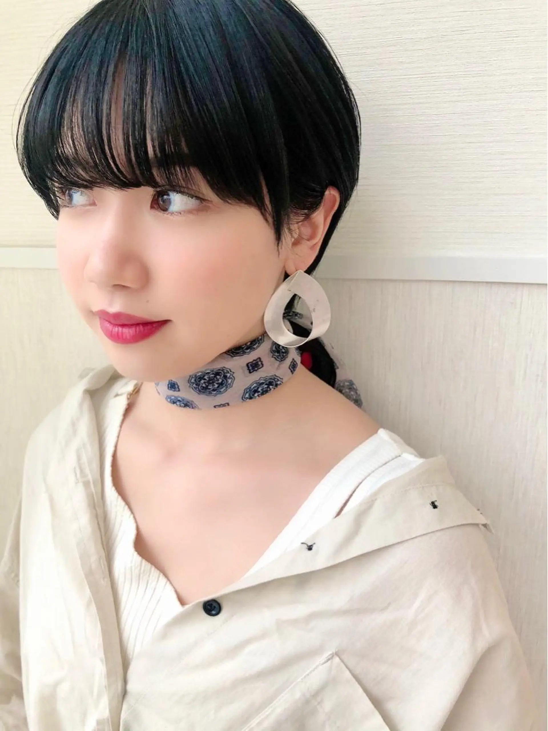 ショート 三鷹で1番ショート ボブをカットする新谷のヘアスタイル