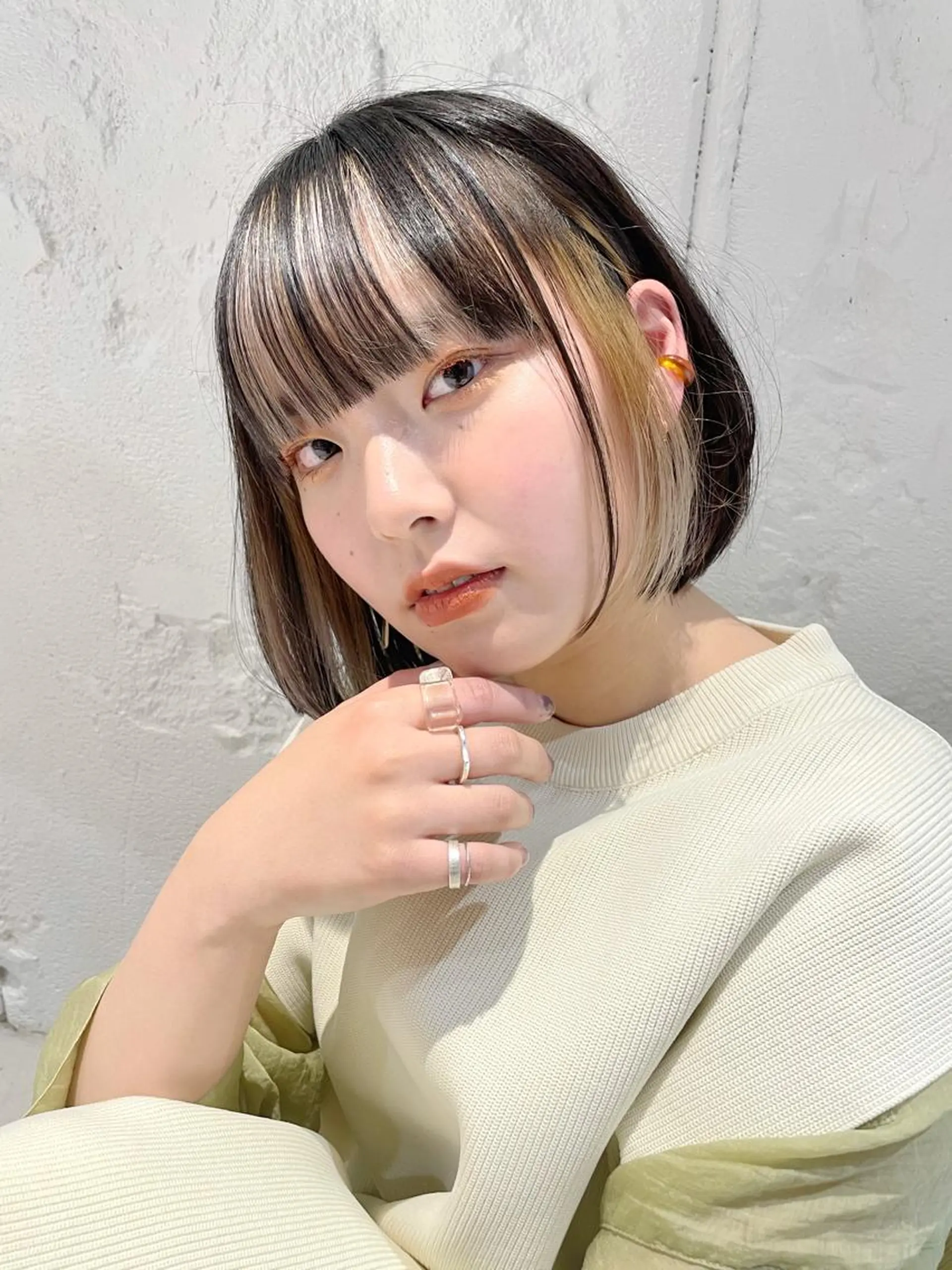 ショート カラー ミストバング  フェイスフレーミング インナーカラー 🐶伊藤 弘夢🐶のその他イメージ