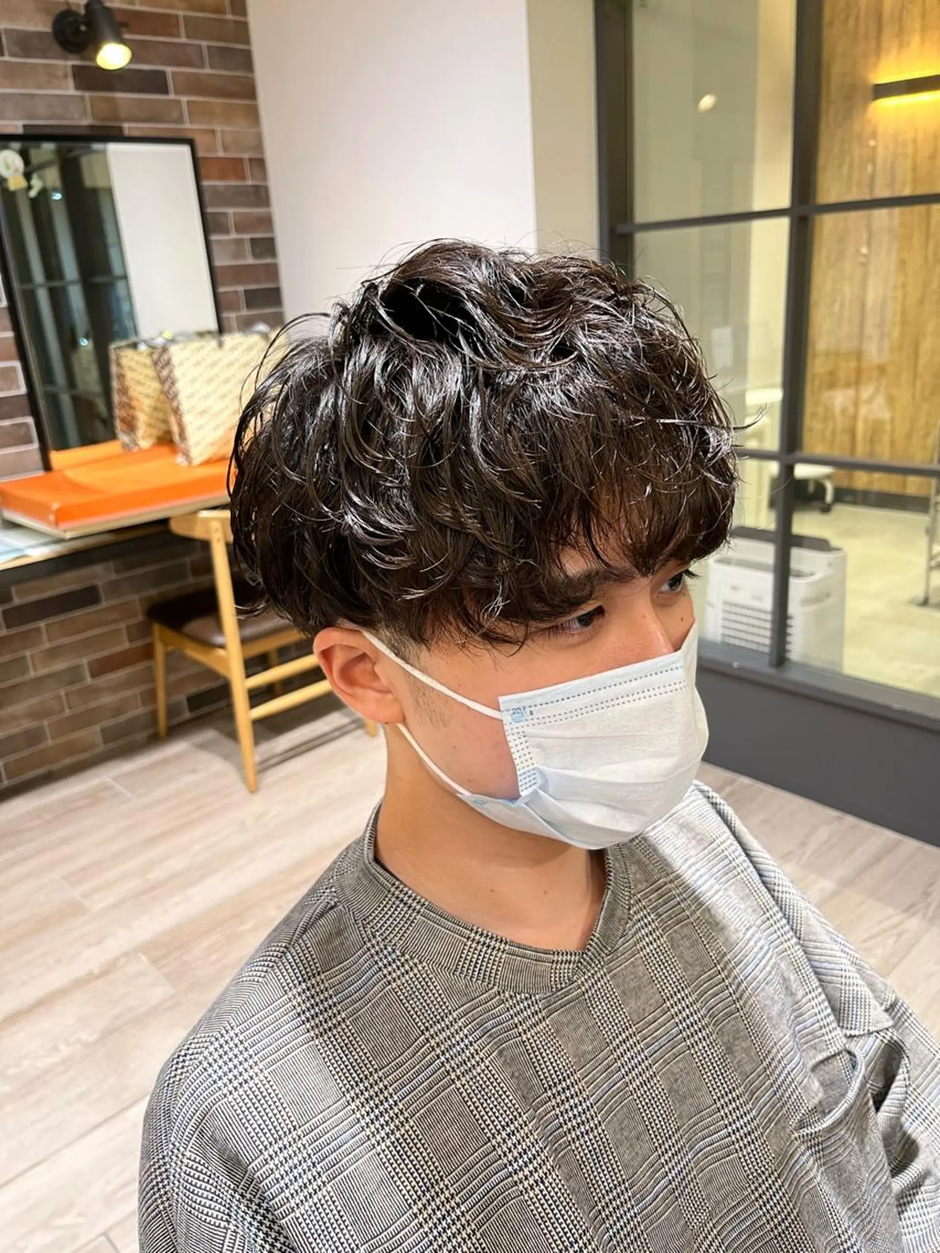 パーマ メンズ メンズカット/ 外国人風/小嶺佑介のヘアスタイル