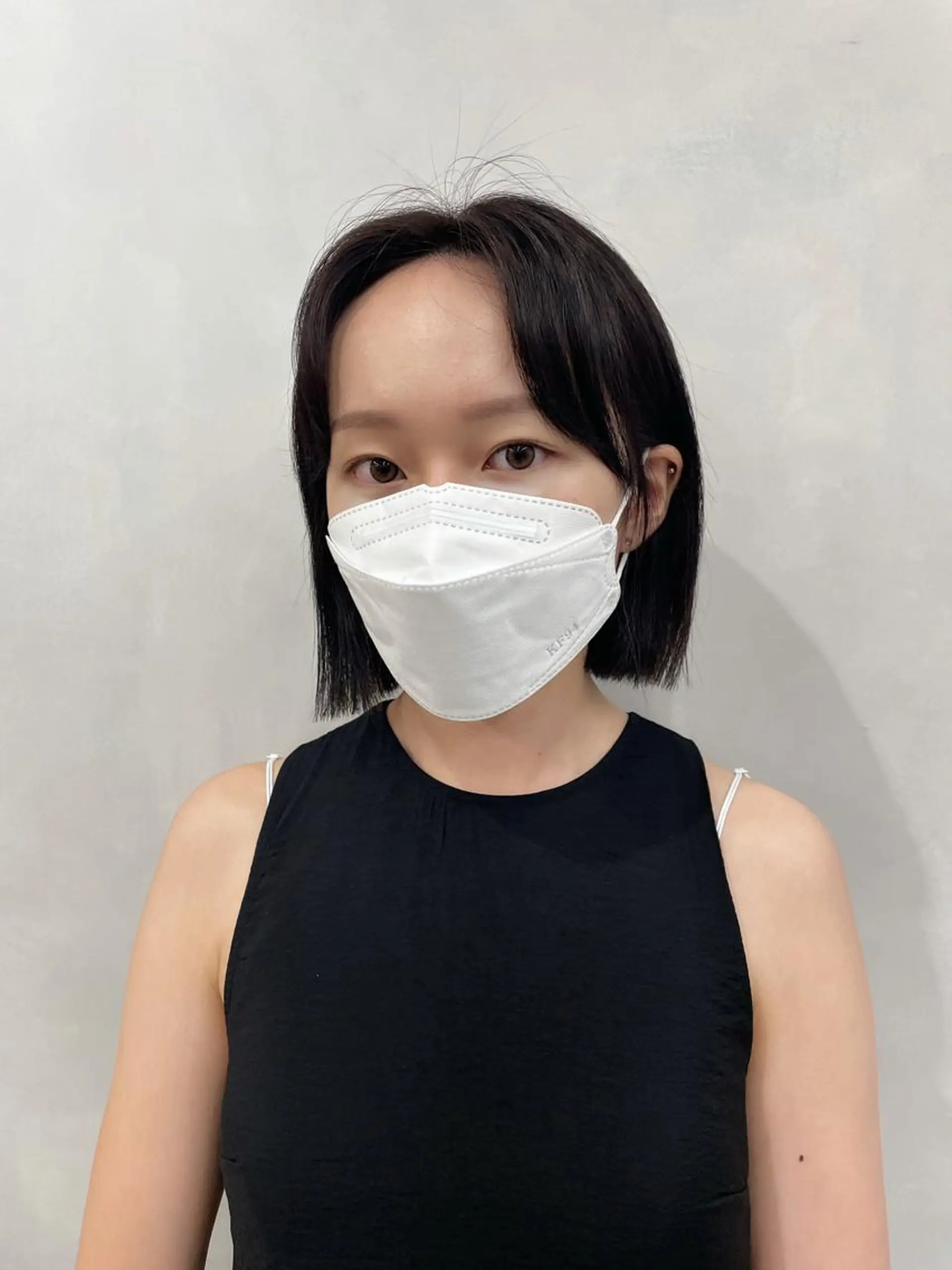 ショート ボブ 韓国風ヘア ❤︎︎韓国ヘア❤︎︎ 𝑺𝒉𝒊𝒉𝒐のヘアスタイル