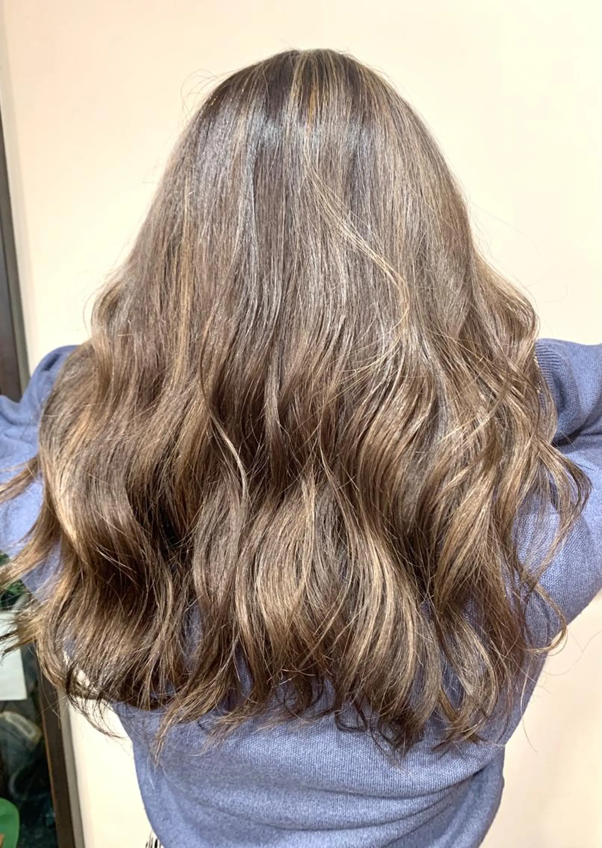 セミロング カラー ヘアカラー トリートメント 岡崎勇人/レイヤー/ 韓国/ケラチンTRのヘアスタイル