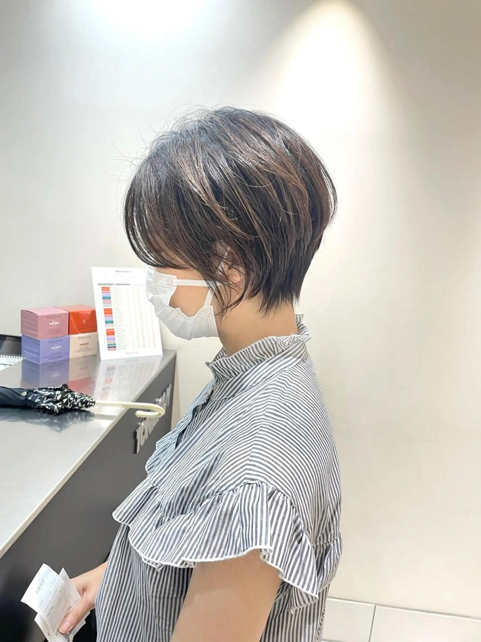 ショート ショートヘア 牧野美波💎ショート ヘア/カット/天神のヘアスタイル