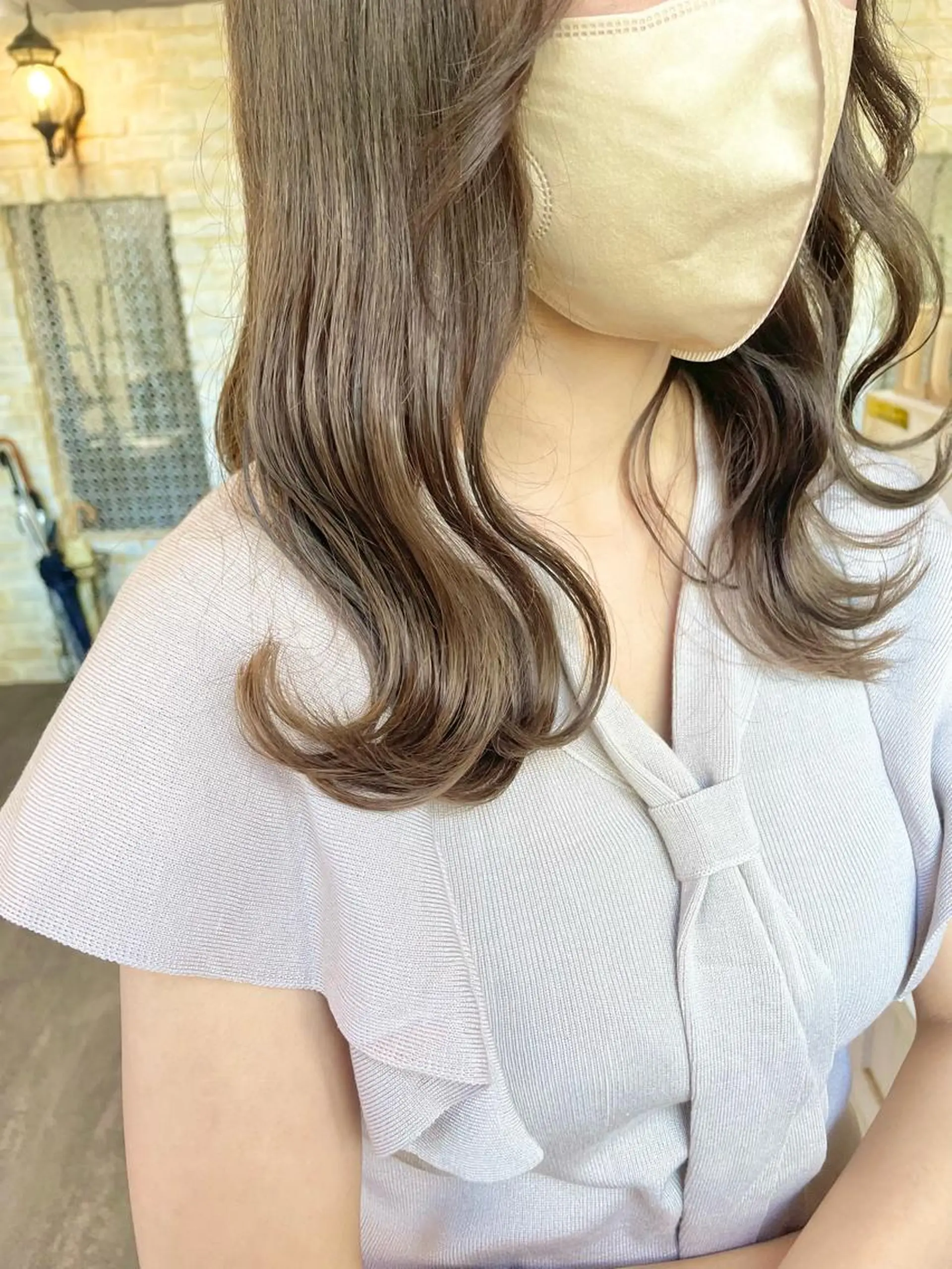 セミロング 🎀韓国ヘア Riho🎀のヘアスタイル