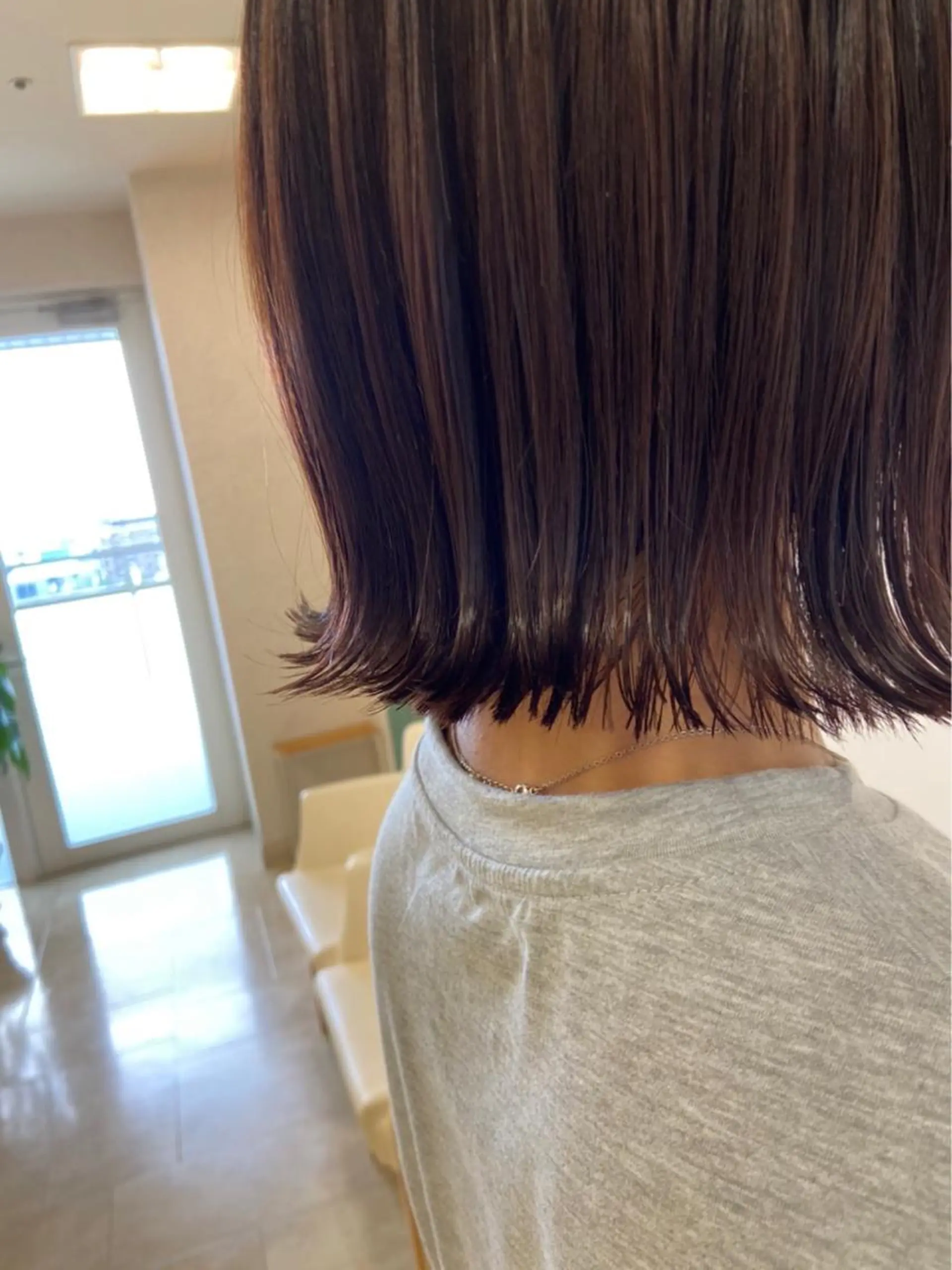 ショート カラー ボブ カット ヘアカラー トリートメント ヘアセット ハイトーン/ウルフ /レイヤー/坂野幸伸のヘアスタイル