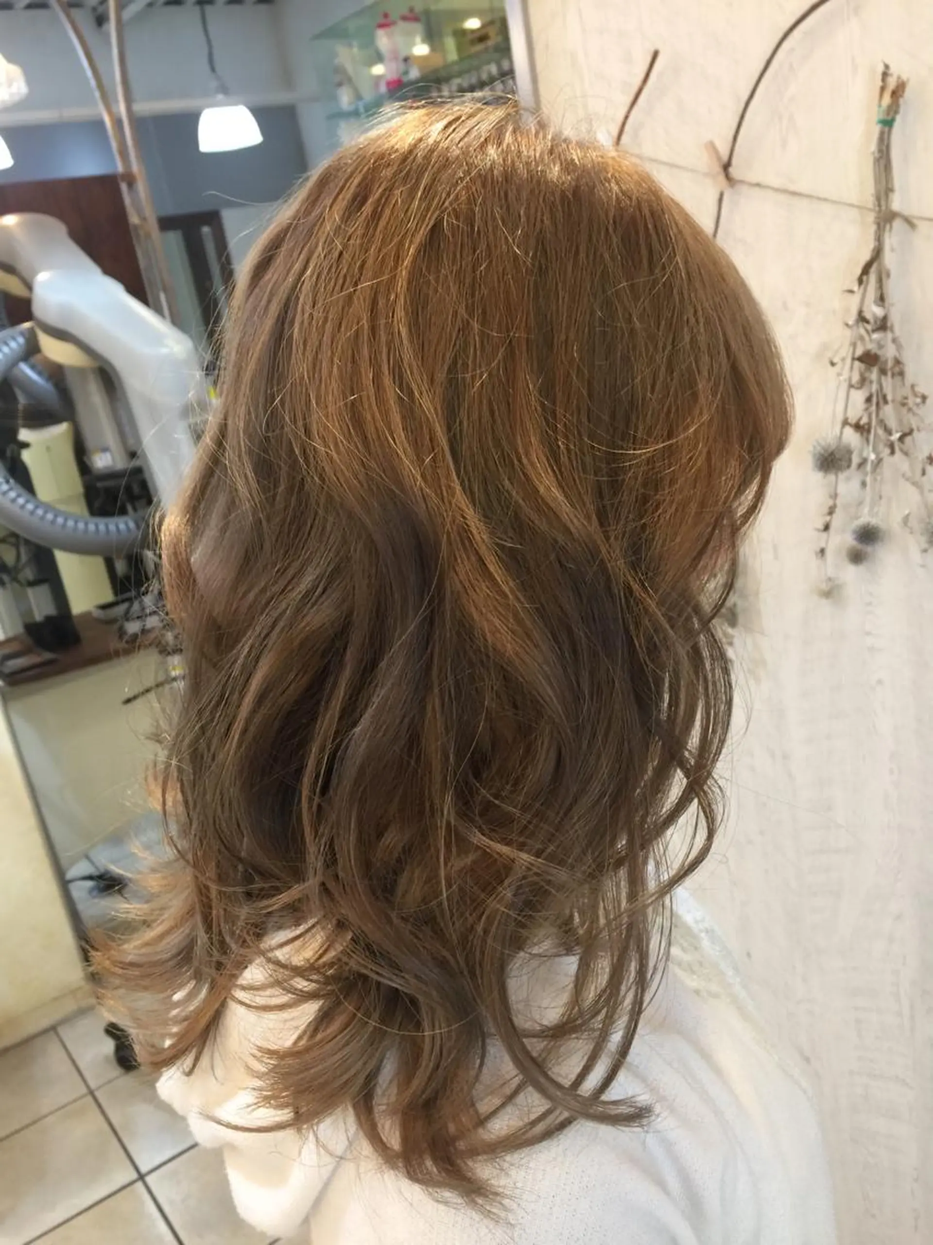 セミロング 久保 敏之のヘアスタイル