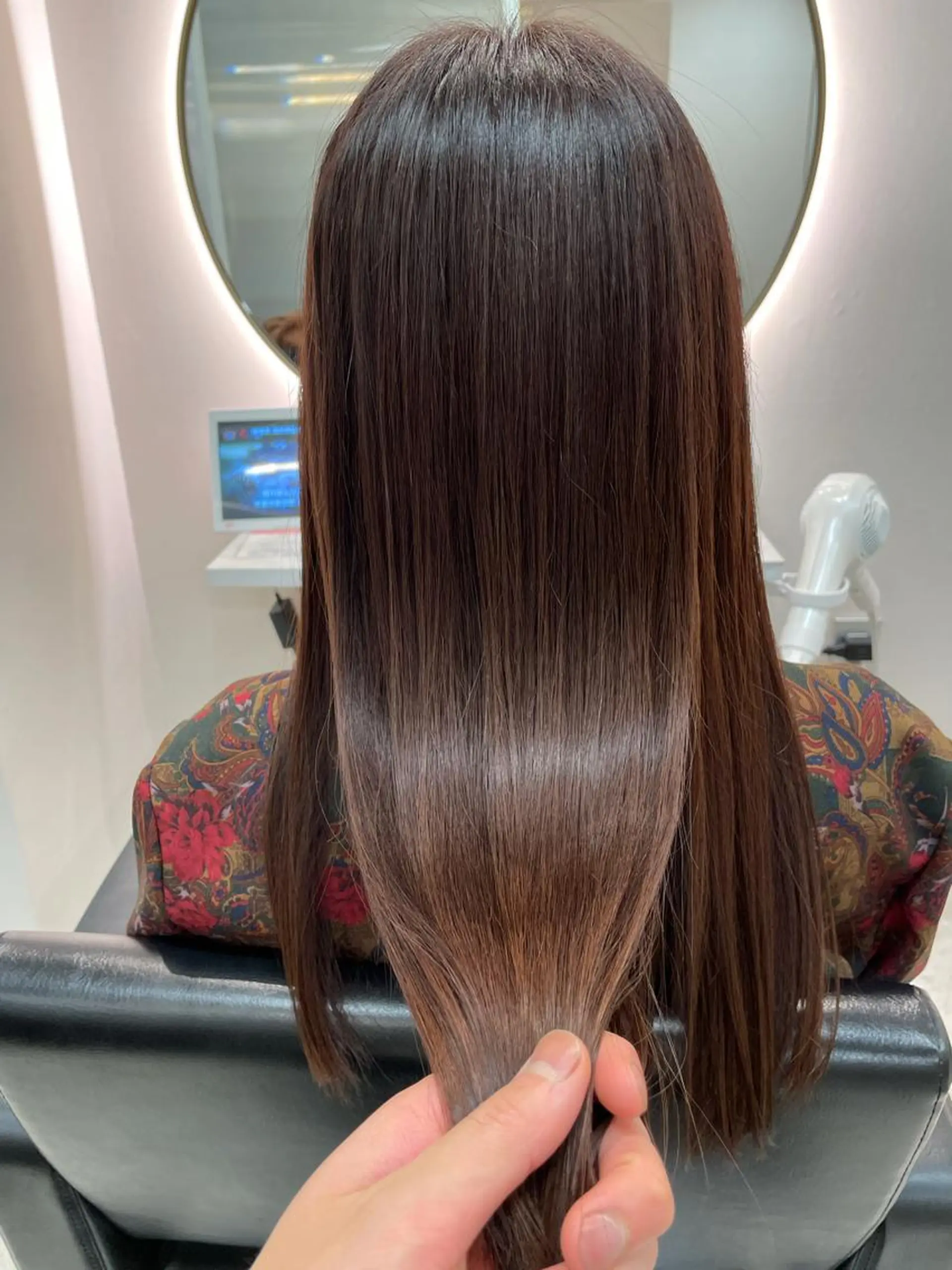 ロング カラー ヘアカラー トリートメント 髪質改善🇰🇷 アサイユウスケのヘアスタイル