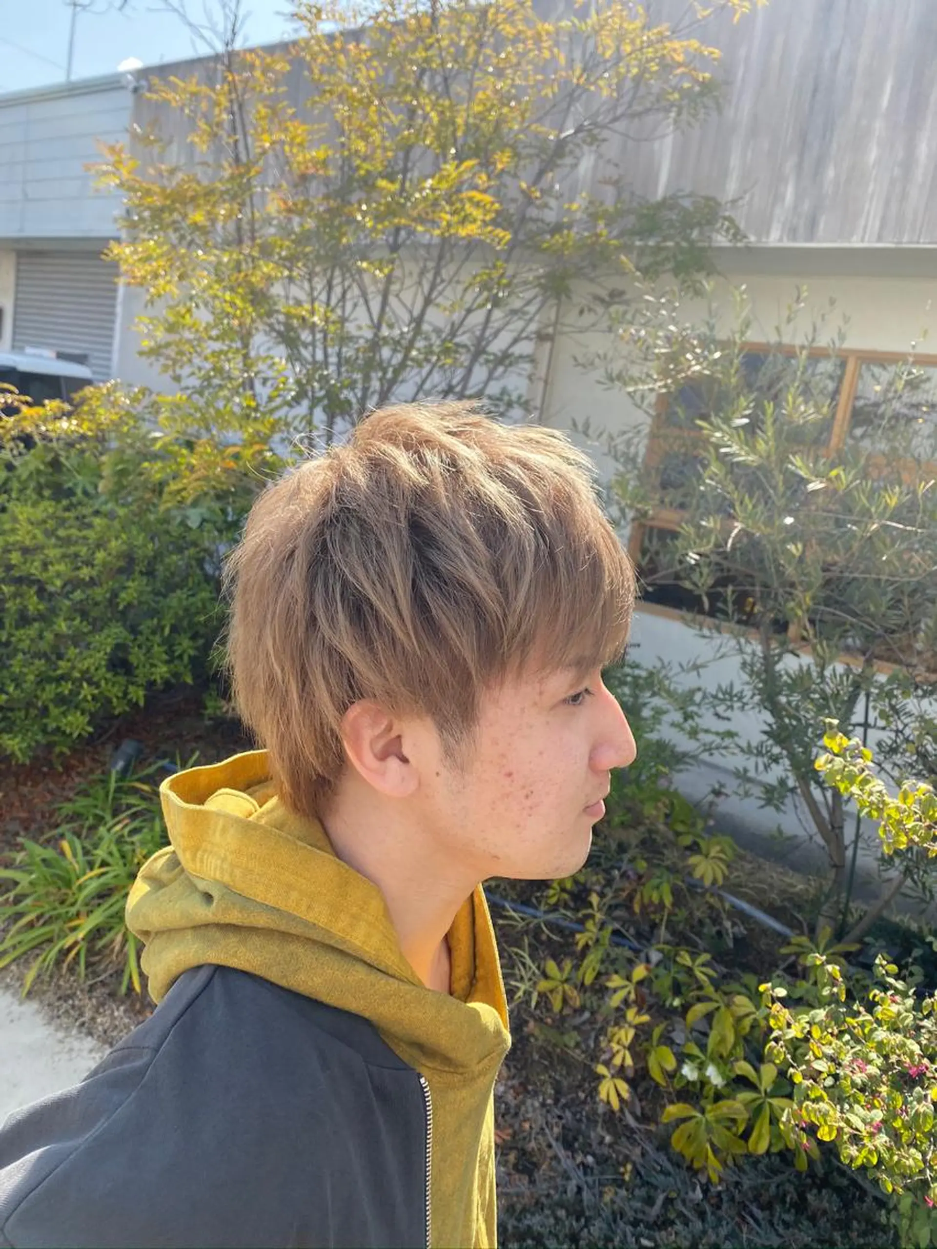 カラー INCE HAIR 竹牟礼翔のヘアスタイル