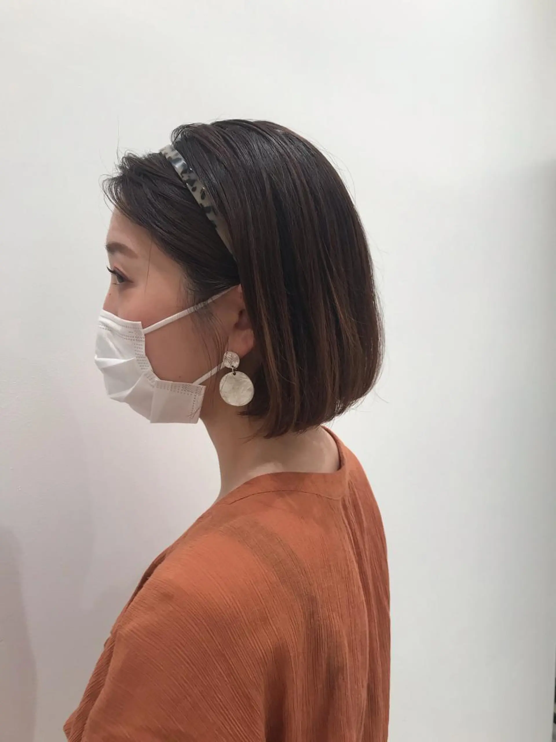 ショート カラー 木野田 萌のヘアスタイル