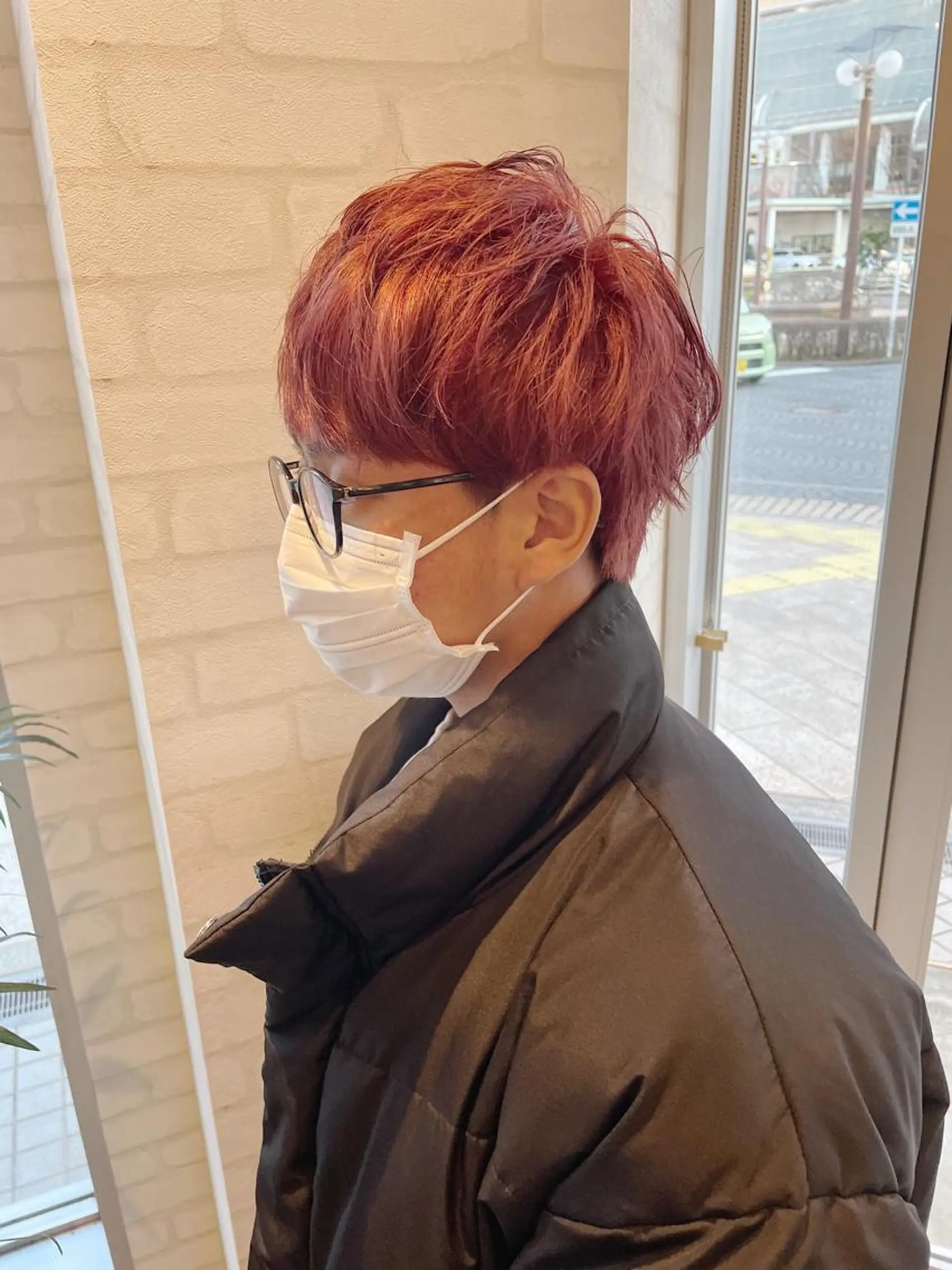 カラー メンズ ケアブリーチ /髪質 改善/古橋圭史郎のヘアスタイル