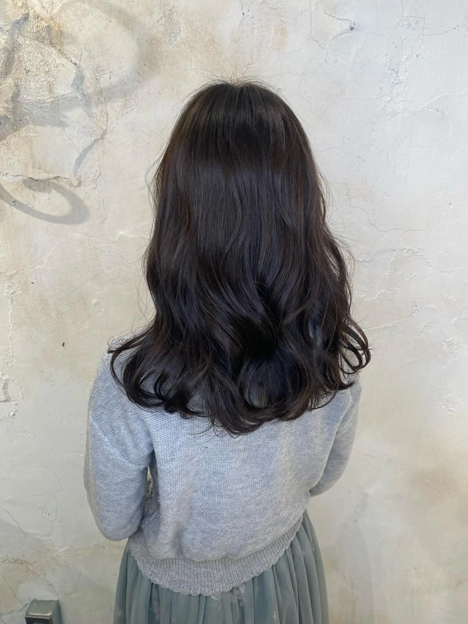 セミロング カラー 【透明感カラー】 harunaのヘアスタイル