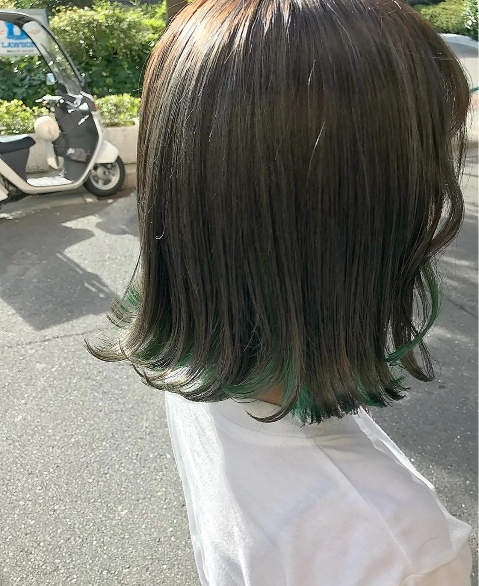 ミディアム カラー 🧡色落ちまで2度綺 麗なカラー🧡ヨシキのヘアスタイル