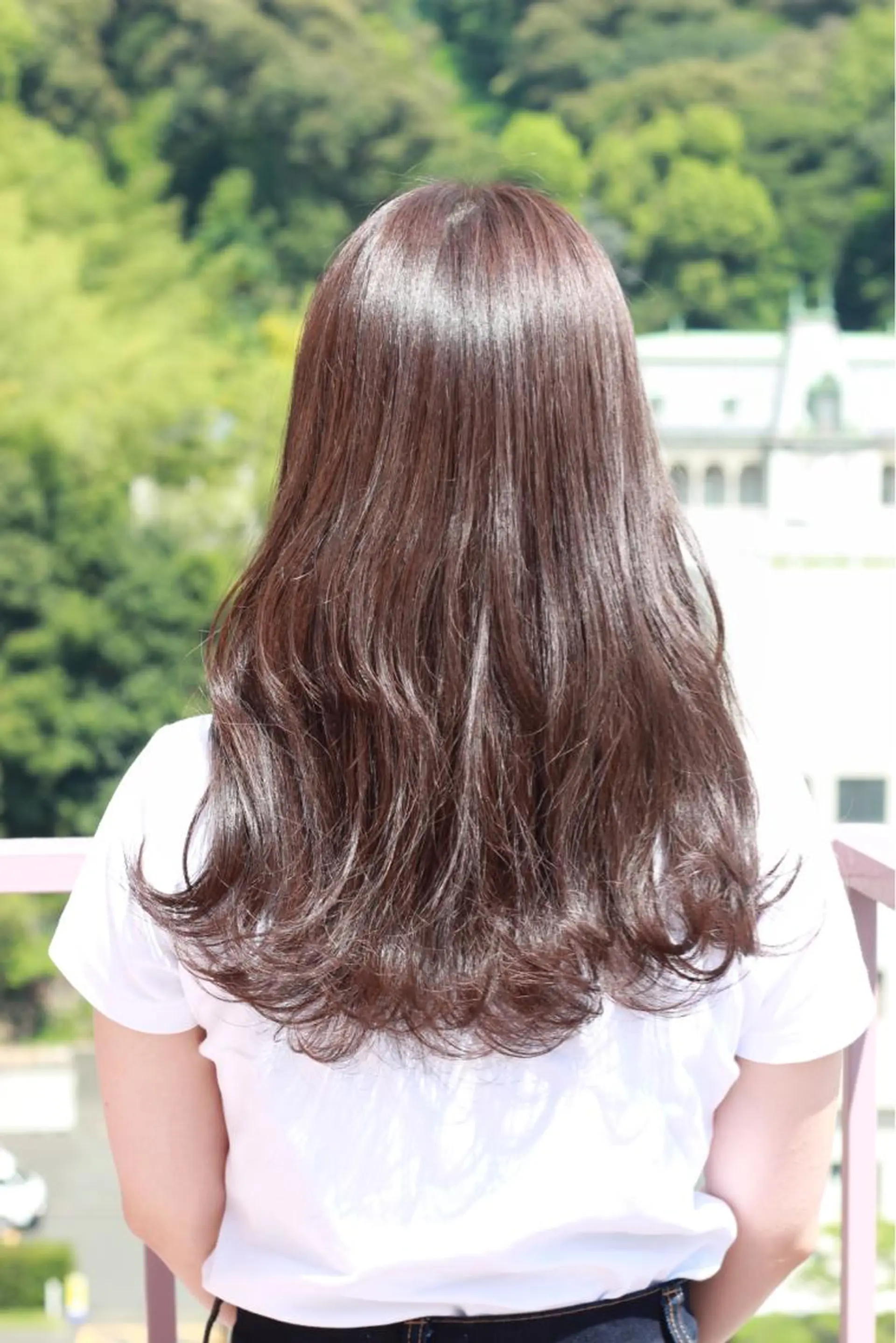 セミロング カラー ベージュカラー シルバー シルバーベージュ カット ヘアカラー Viage （ビアージュ）のヘアスタイル