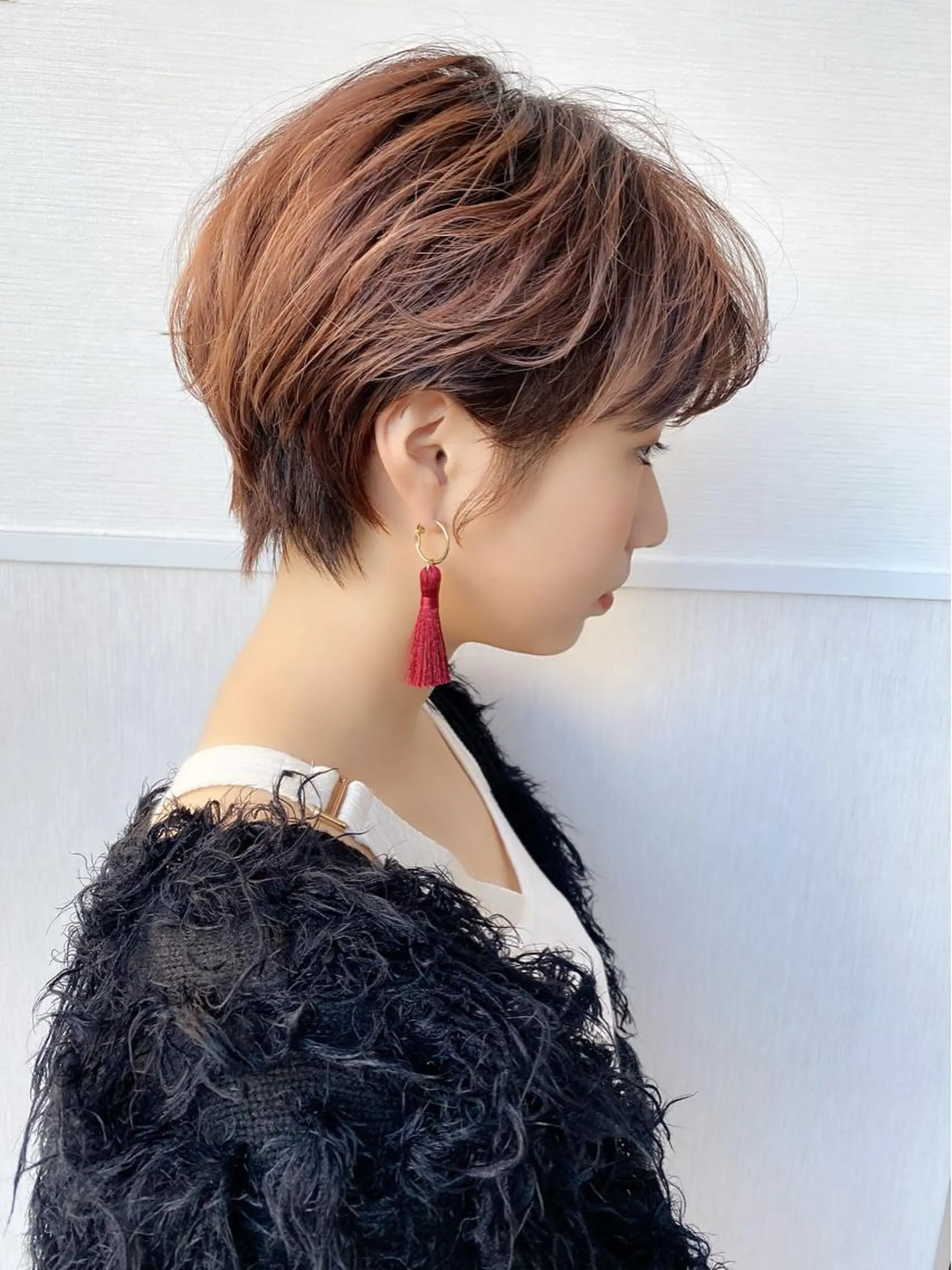 ショート 三鷹で1番ショート ボブをカットする新谷のヘアスタイル