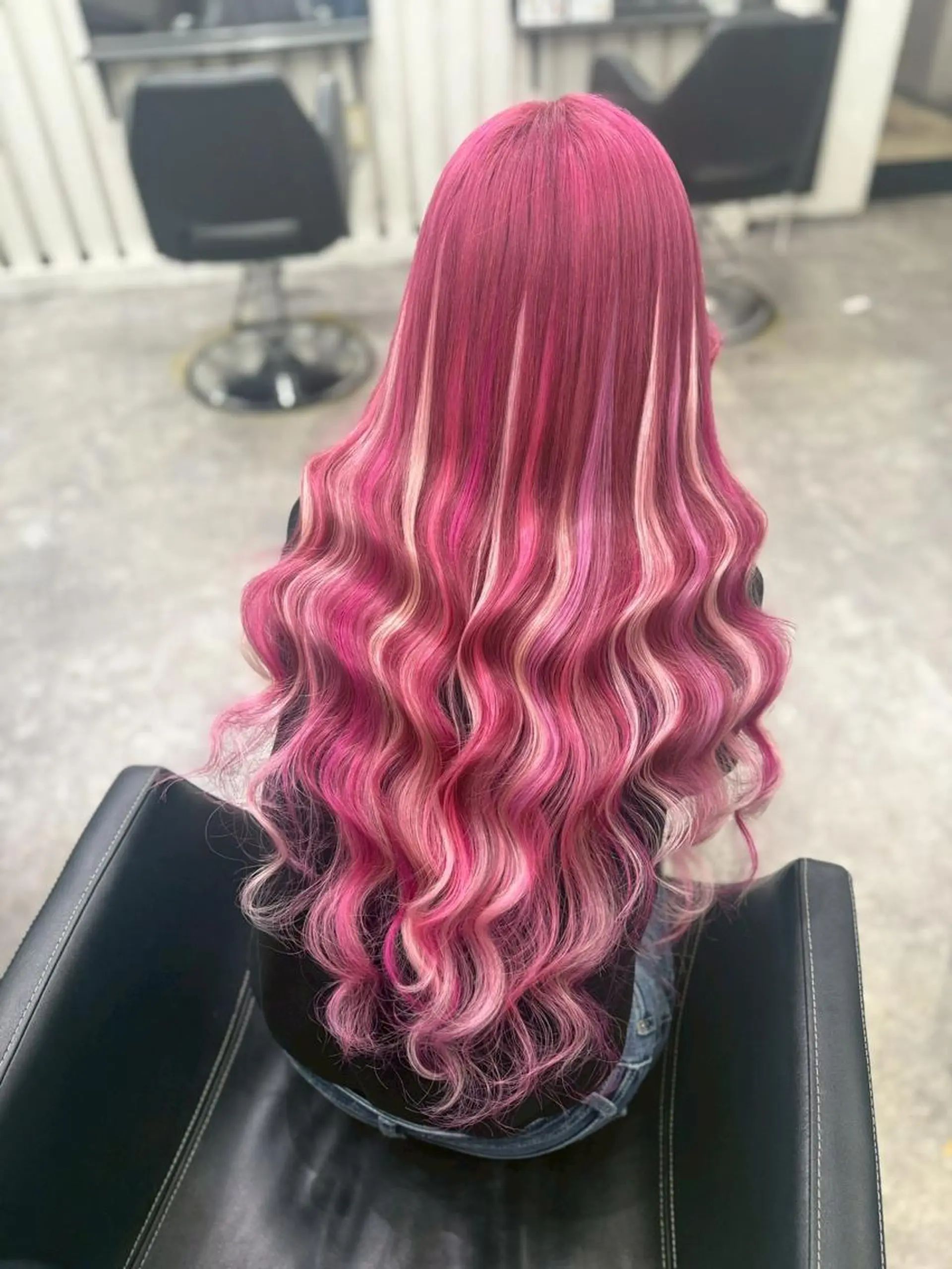 ロング エクステ RIN シールエクステのヘアスタイル