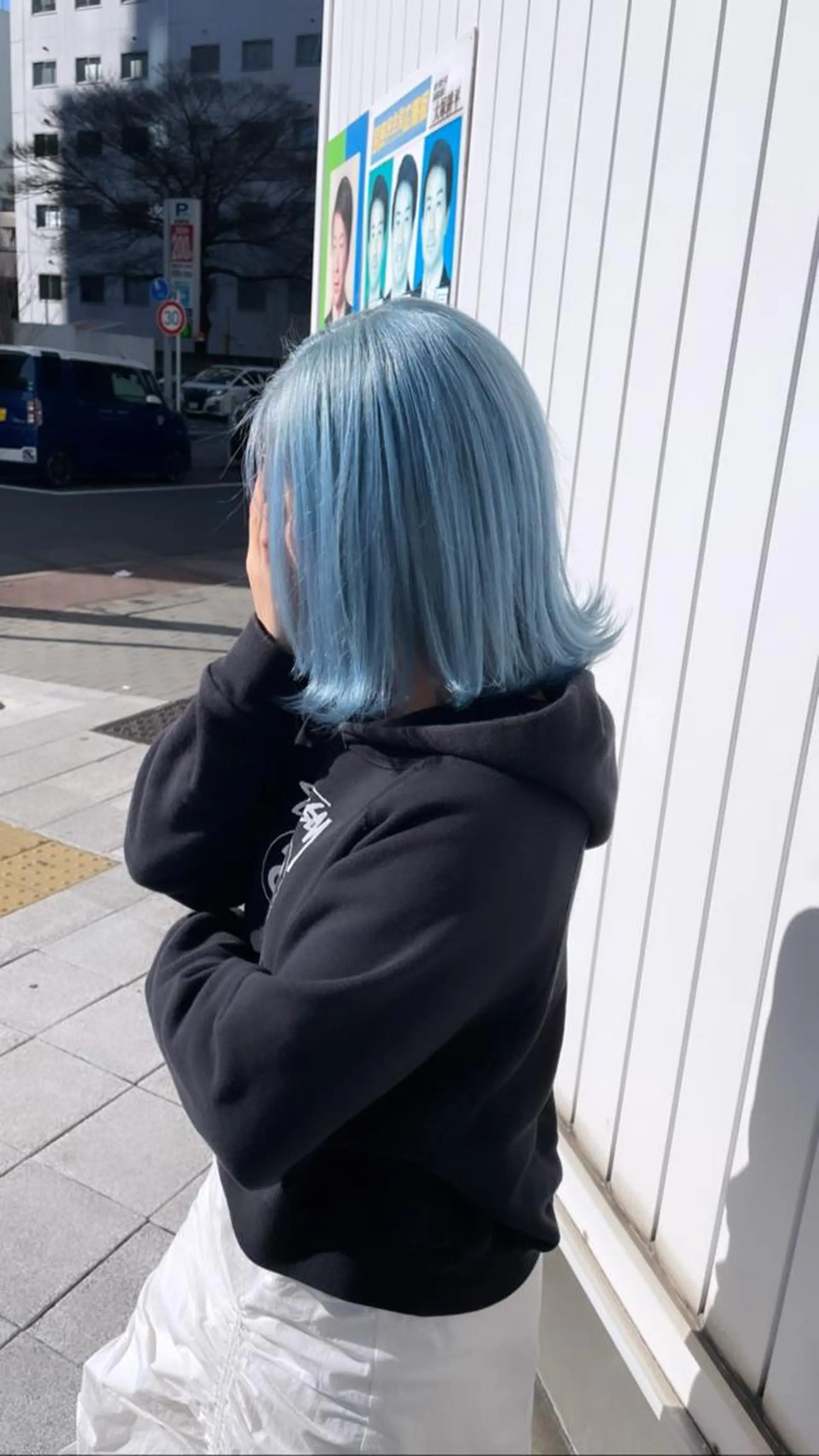 ショート ヘアカラー トリートメント asumi/栄/ハイ トーン/ブリーチ/のヘアスタイル