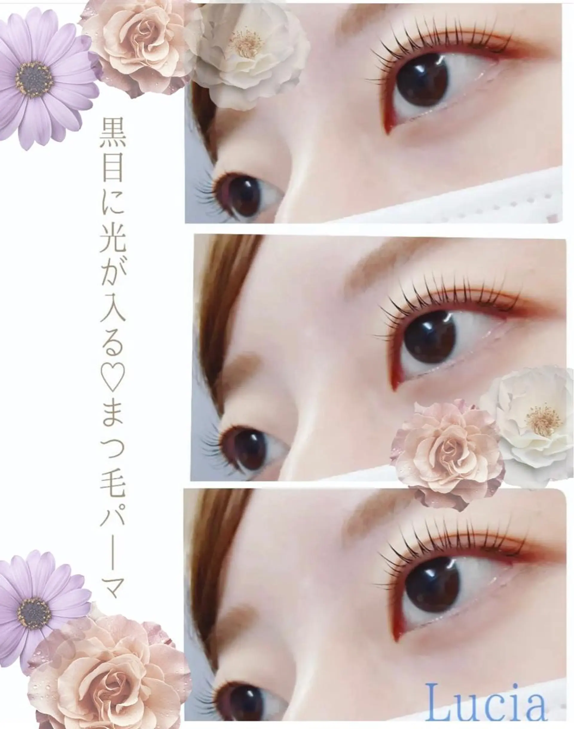 マツエク・マツパ マツパ LUCIA ルチアのマツエク・マツパデザイン