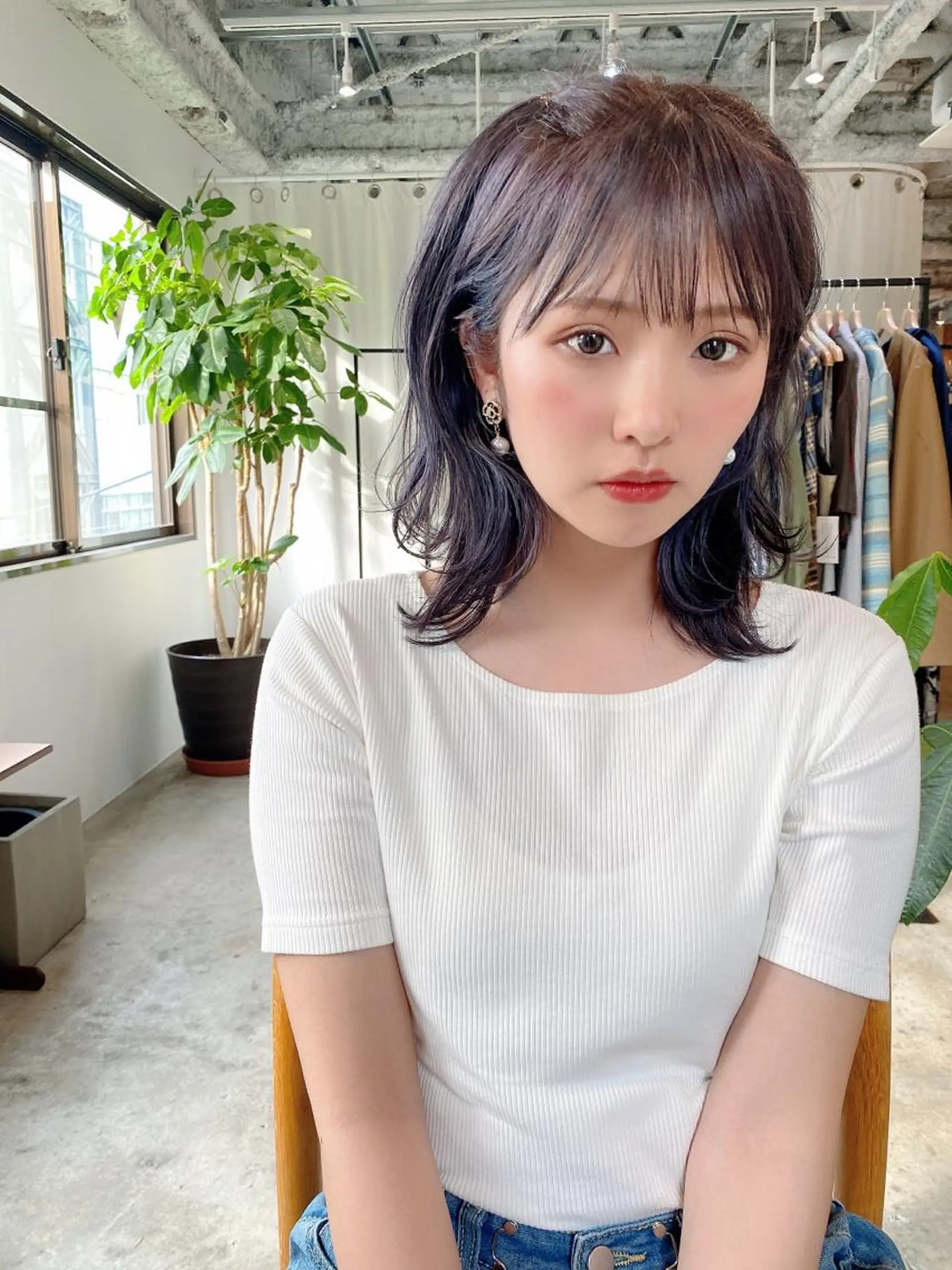 ミディアム ♡レイヤーカット れお♡のヘアスタイル