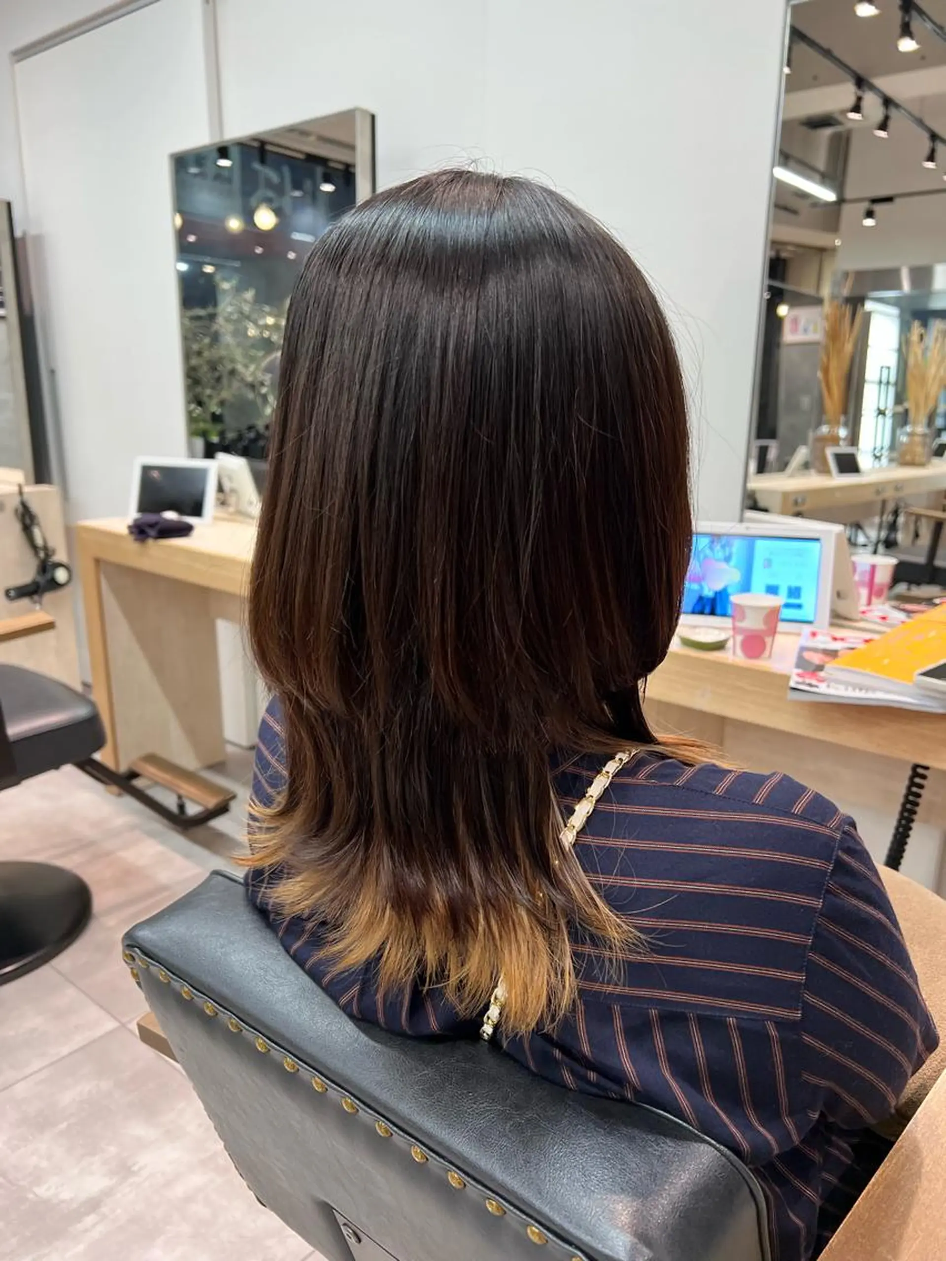 ロング 🌞レイヤー×カラー 前川那津美🌞のヘアスタイル