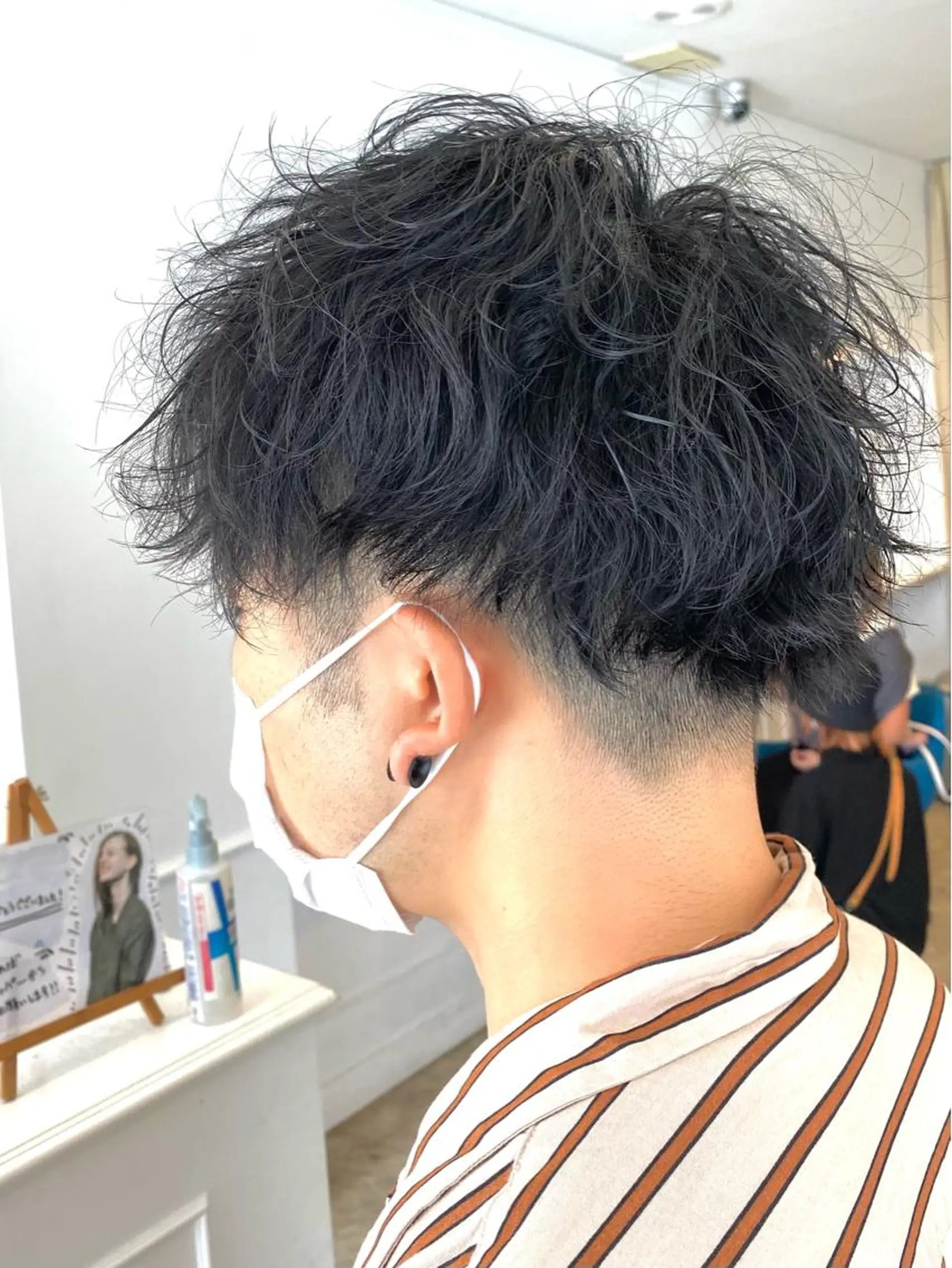 ショート カット ヘアカラー パーマ 谷合 貴志のヘアスタイル