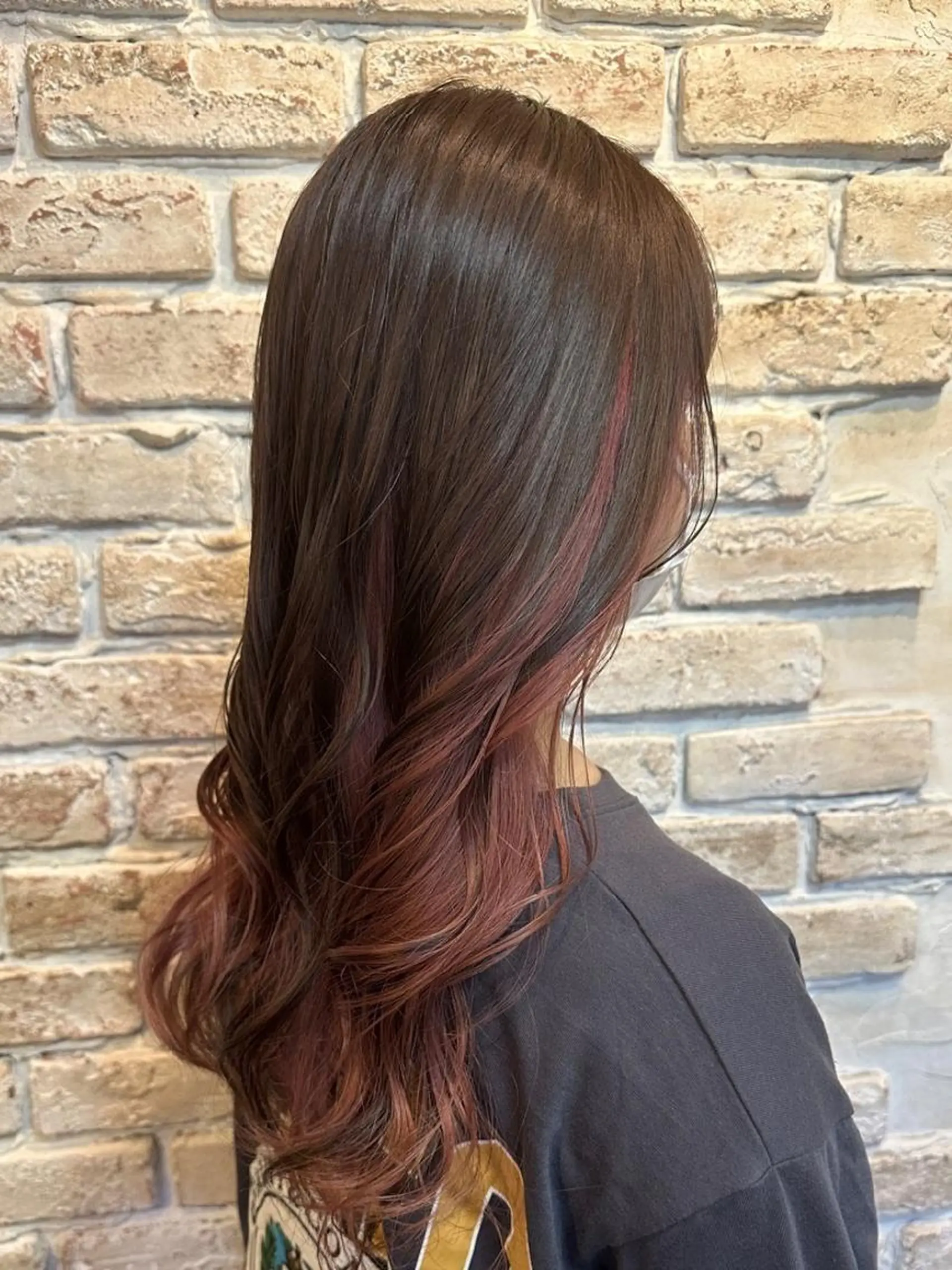 ロング カラー カット ヘアカラー トリートメント Babylone hair&makeのヘアスタイル