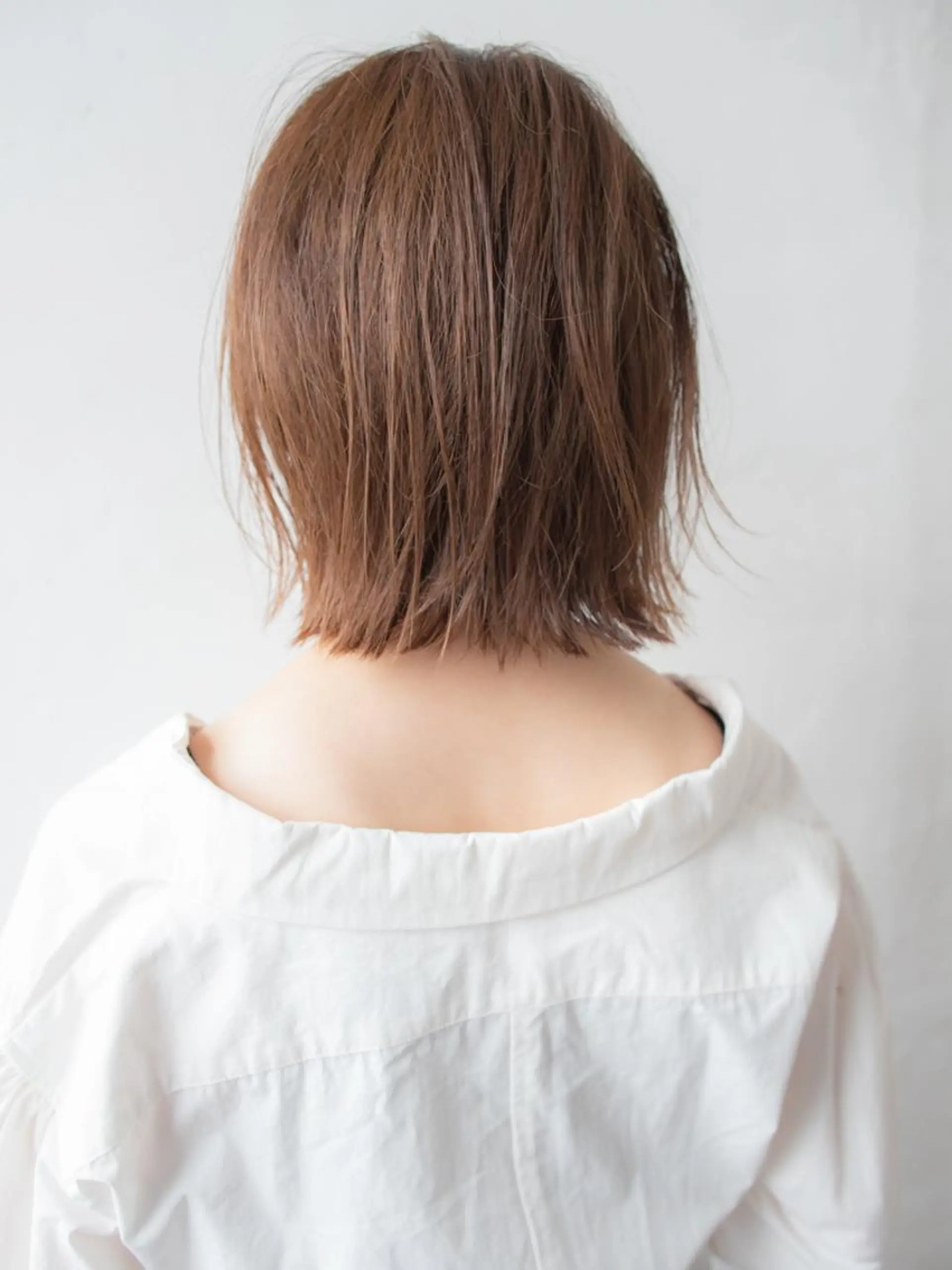 ミディアム 高石 未唯のヘアスタイル