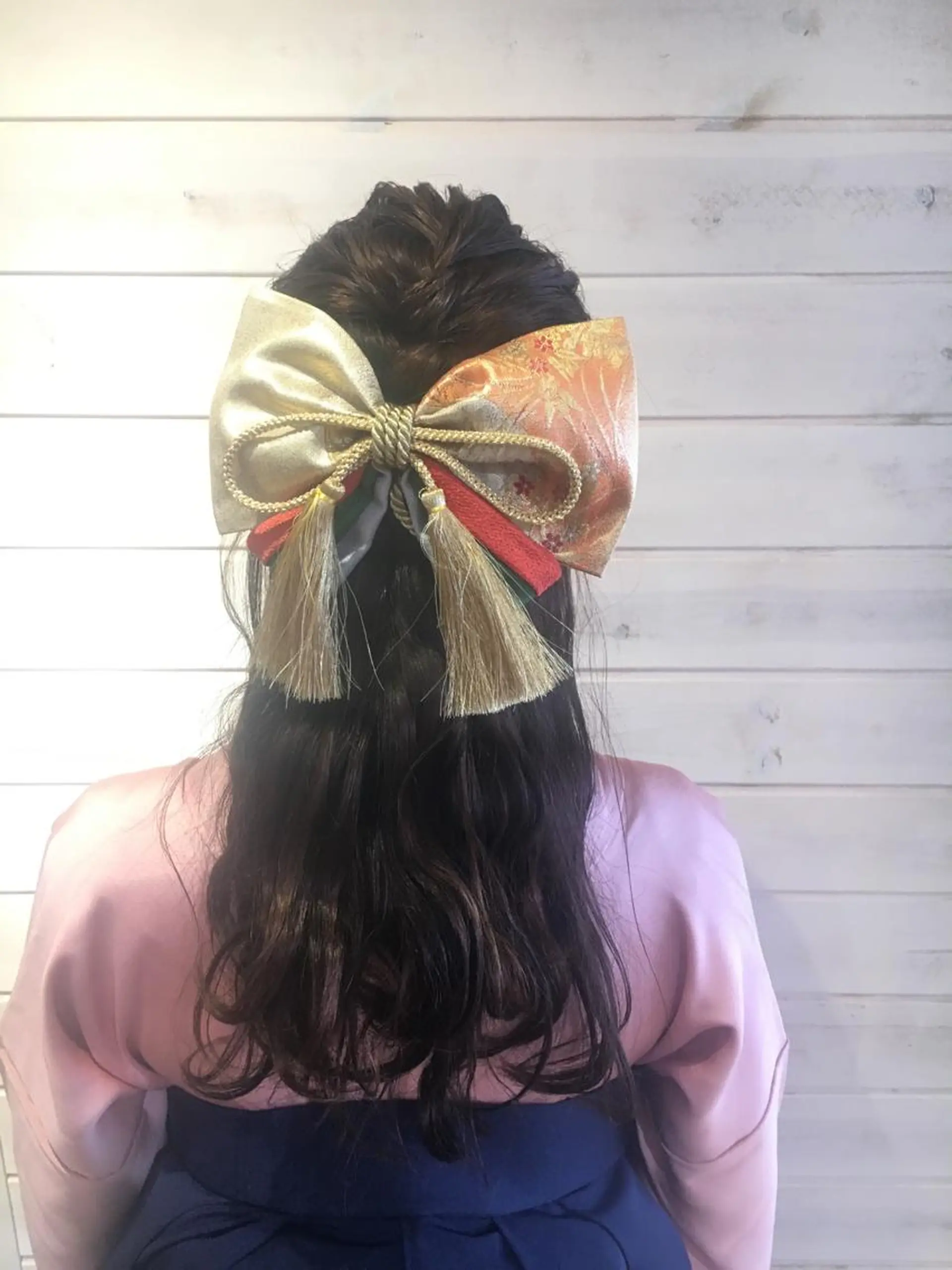 セミロング ヘアアレンジ 野崎 ひかりのヘアスタイル