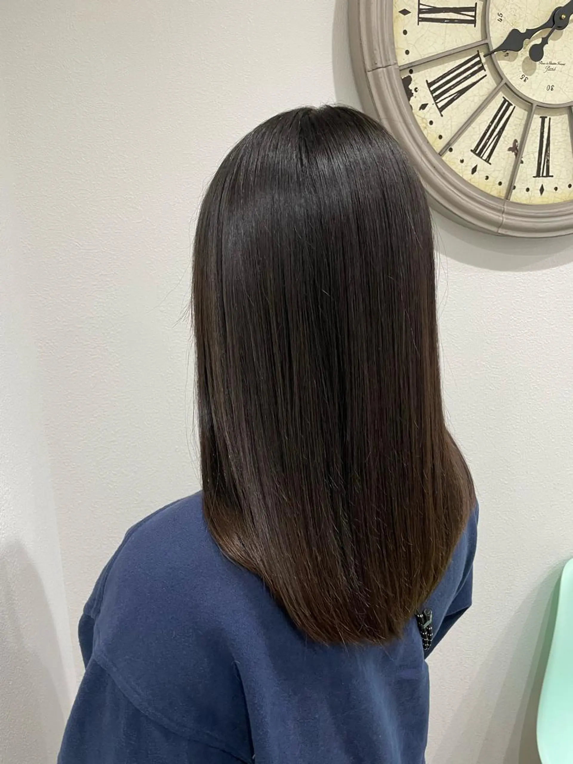 セミロング 髪質改善 韓国風ヘア トリートメント 渡辺 広宣のヘアスタイル