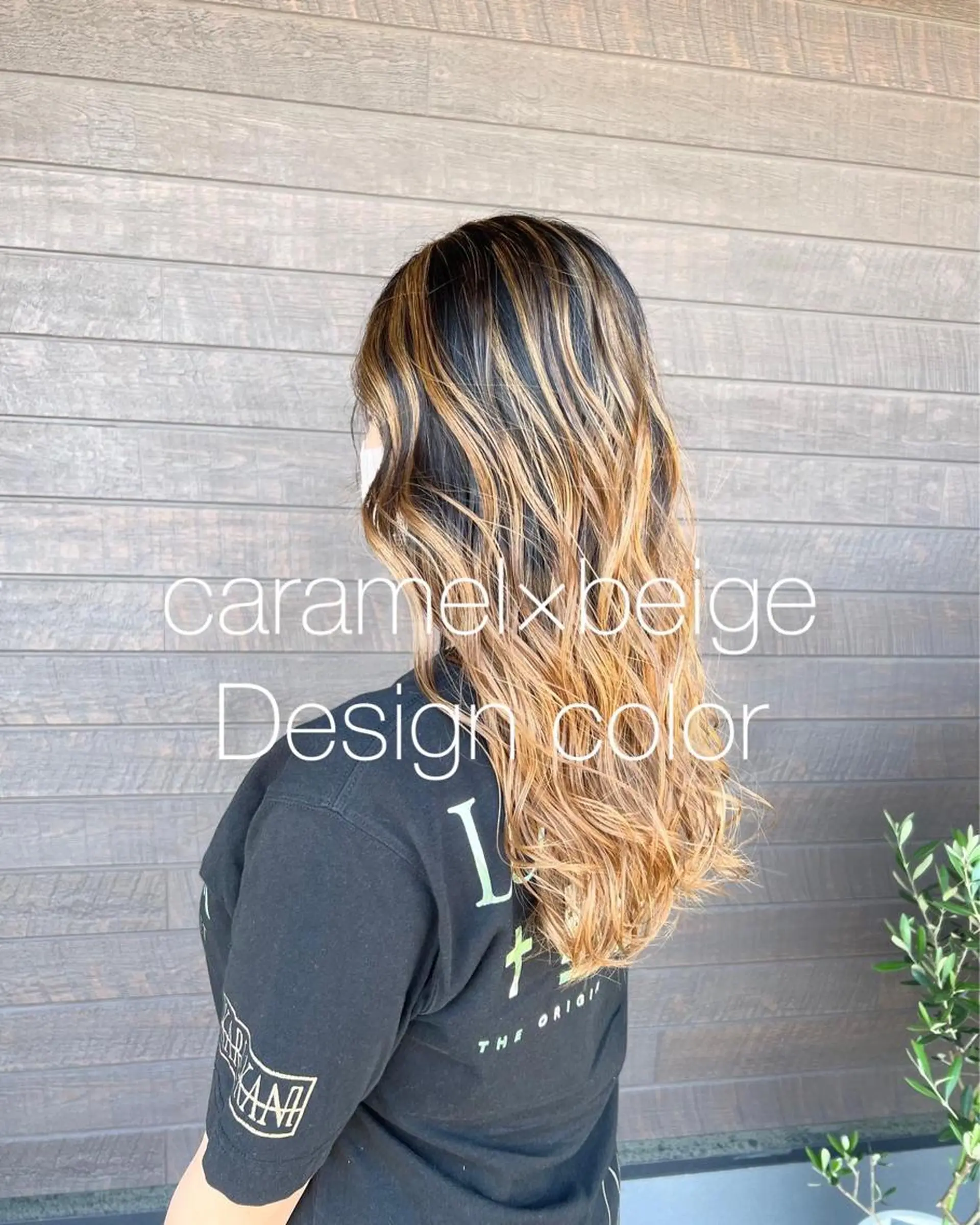 ロング カラー 太白区/白髪ぼかし ハイライト/千葉達人のヘアスタイル