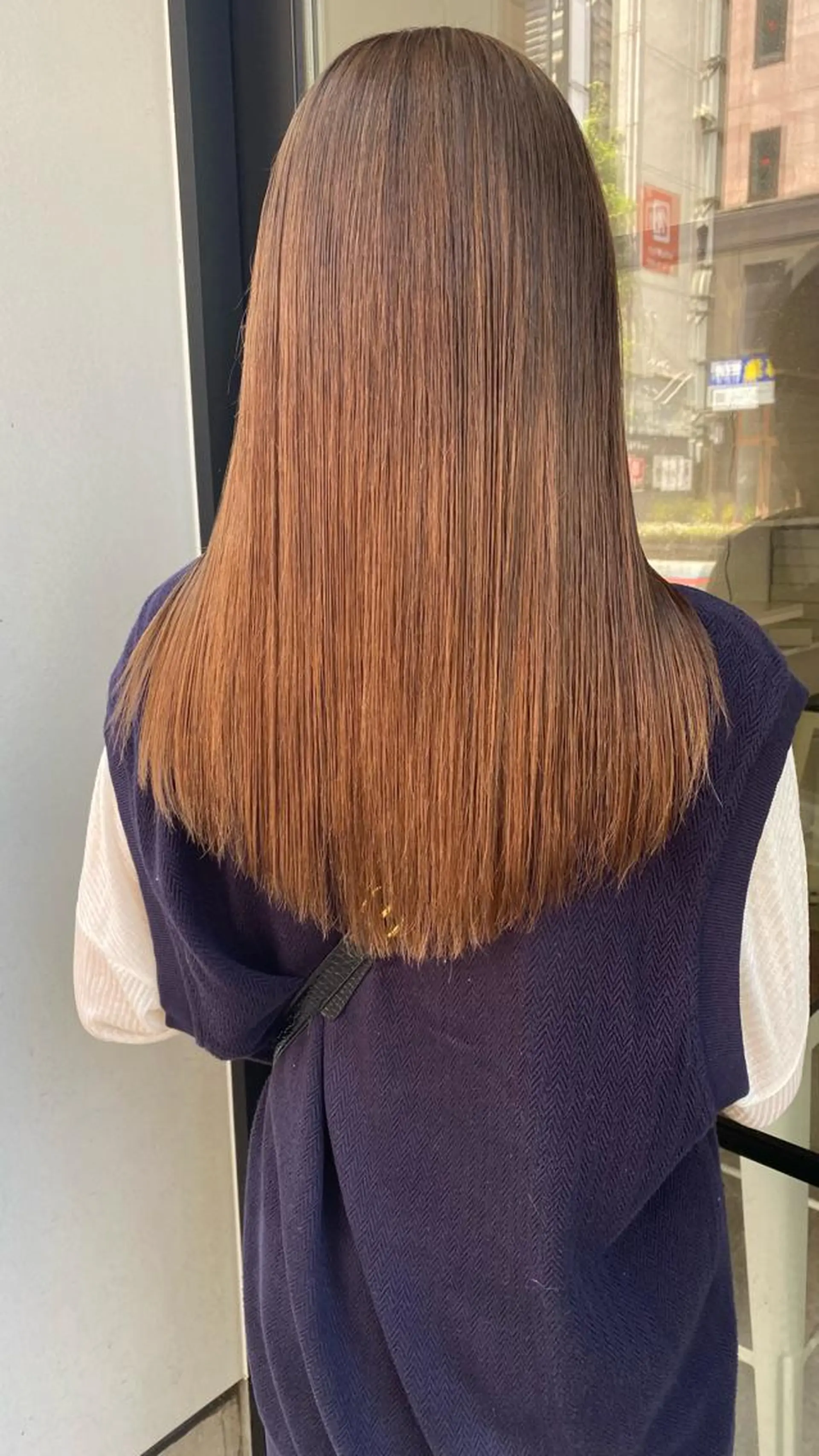 ロング RURI韓国ボブ 🇰🇷タッセルボブのヘアスタイル