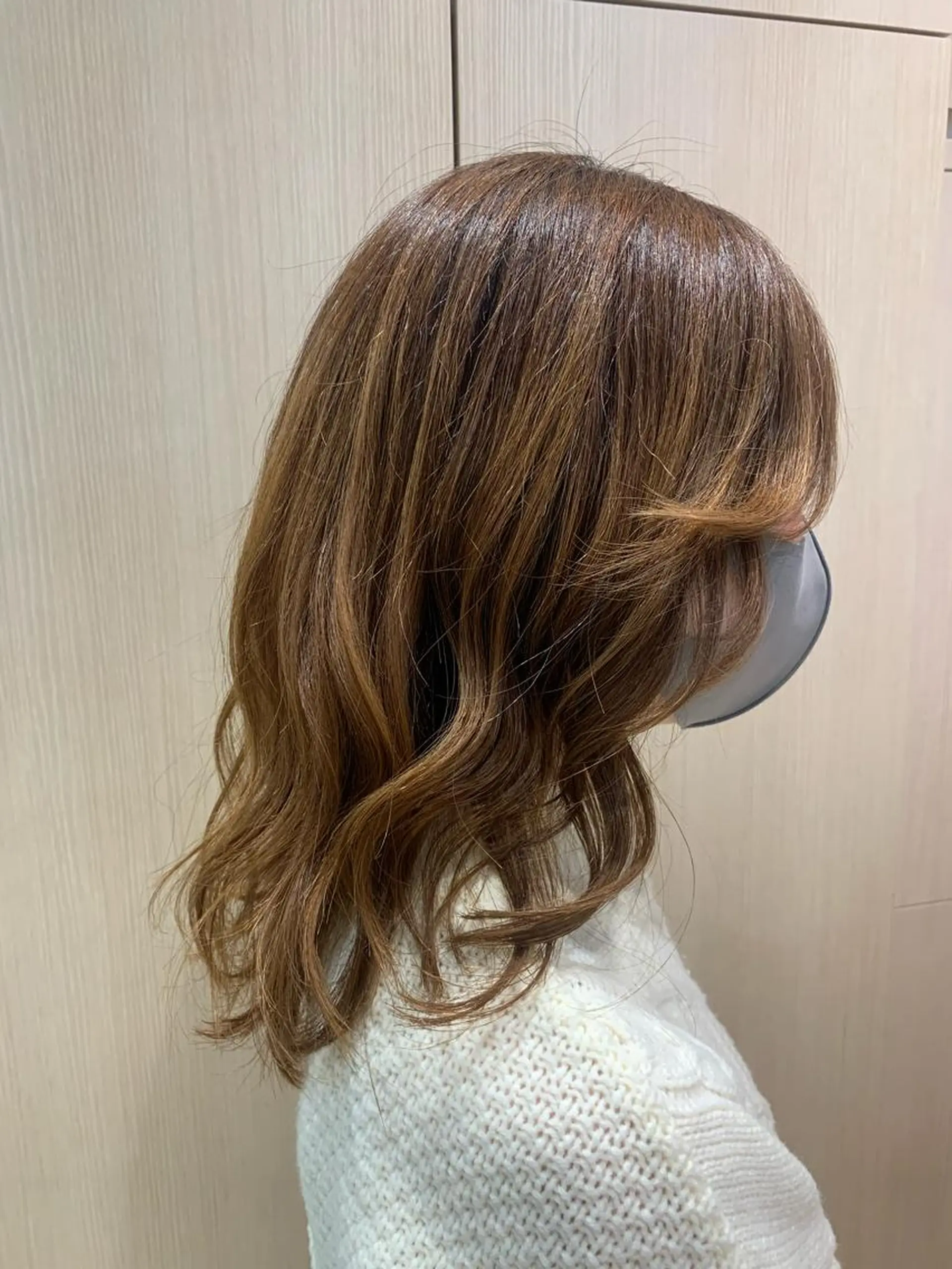 ミディアム ヘアアレンジ 森野美咲🇰🇷 レイヤー/顔周りのヘアスタイル