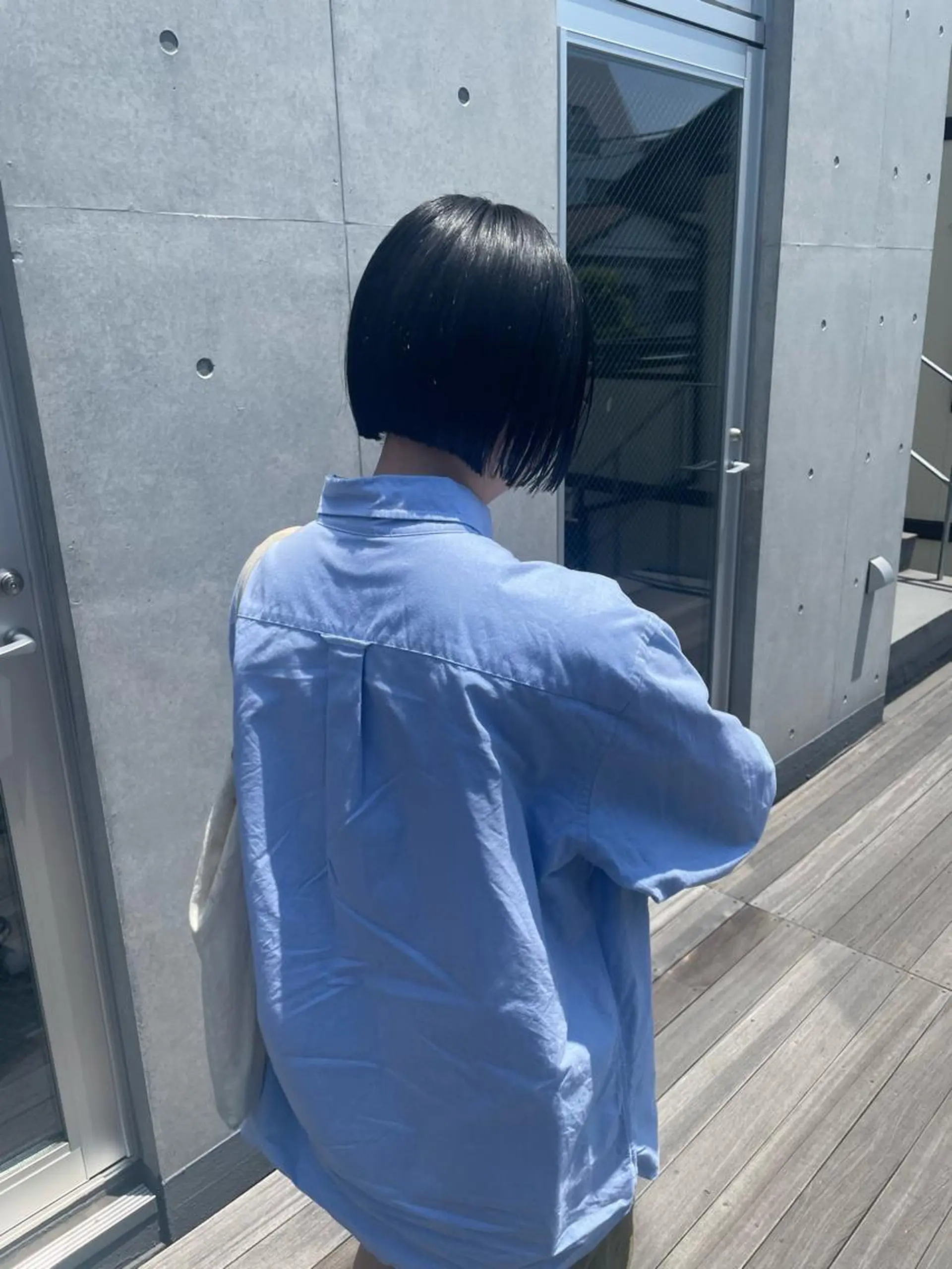 ショート カラー カット 佐伯 和佳のヘアスタイル