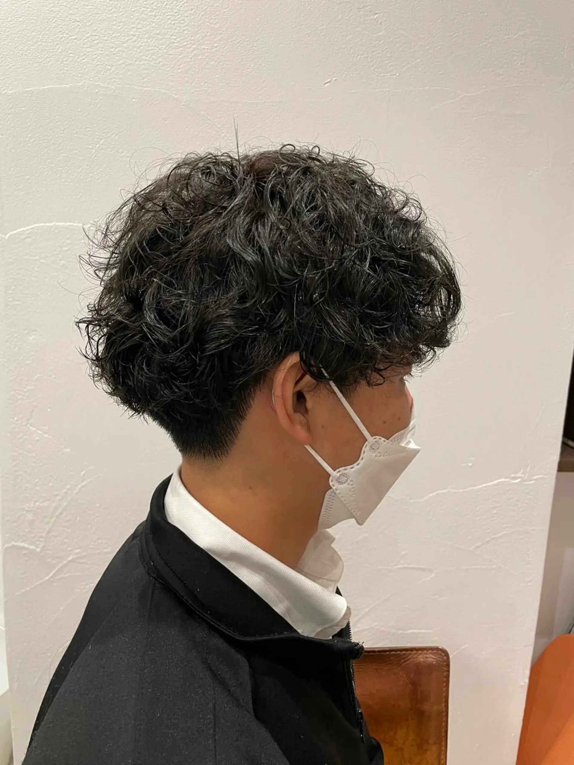 パーマ メンズ CRESCENDO 本杉春菜のヘアスタイル