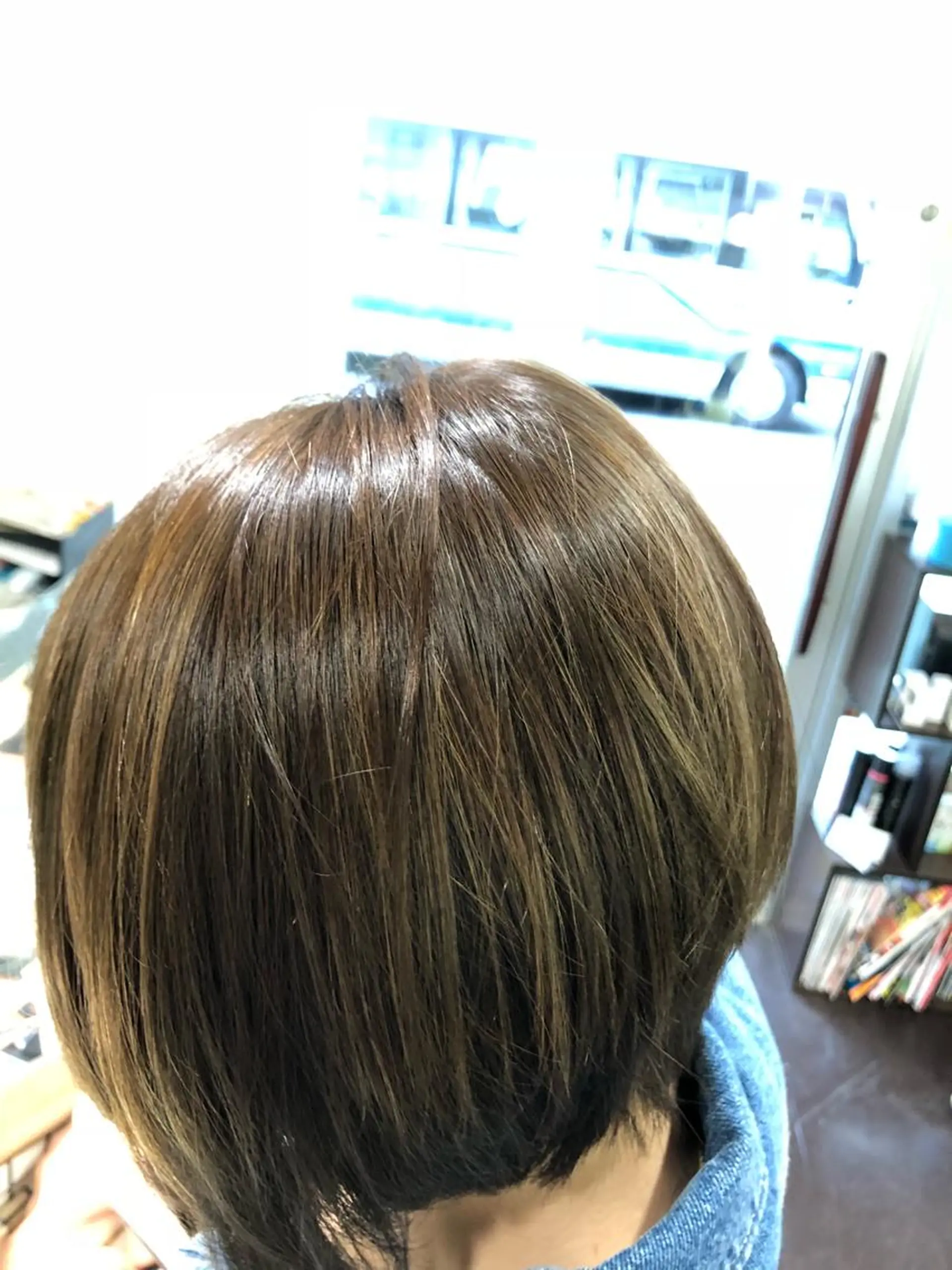 カラー ハイライトカラー 西山 恵太郎のヘアスタイル