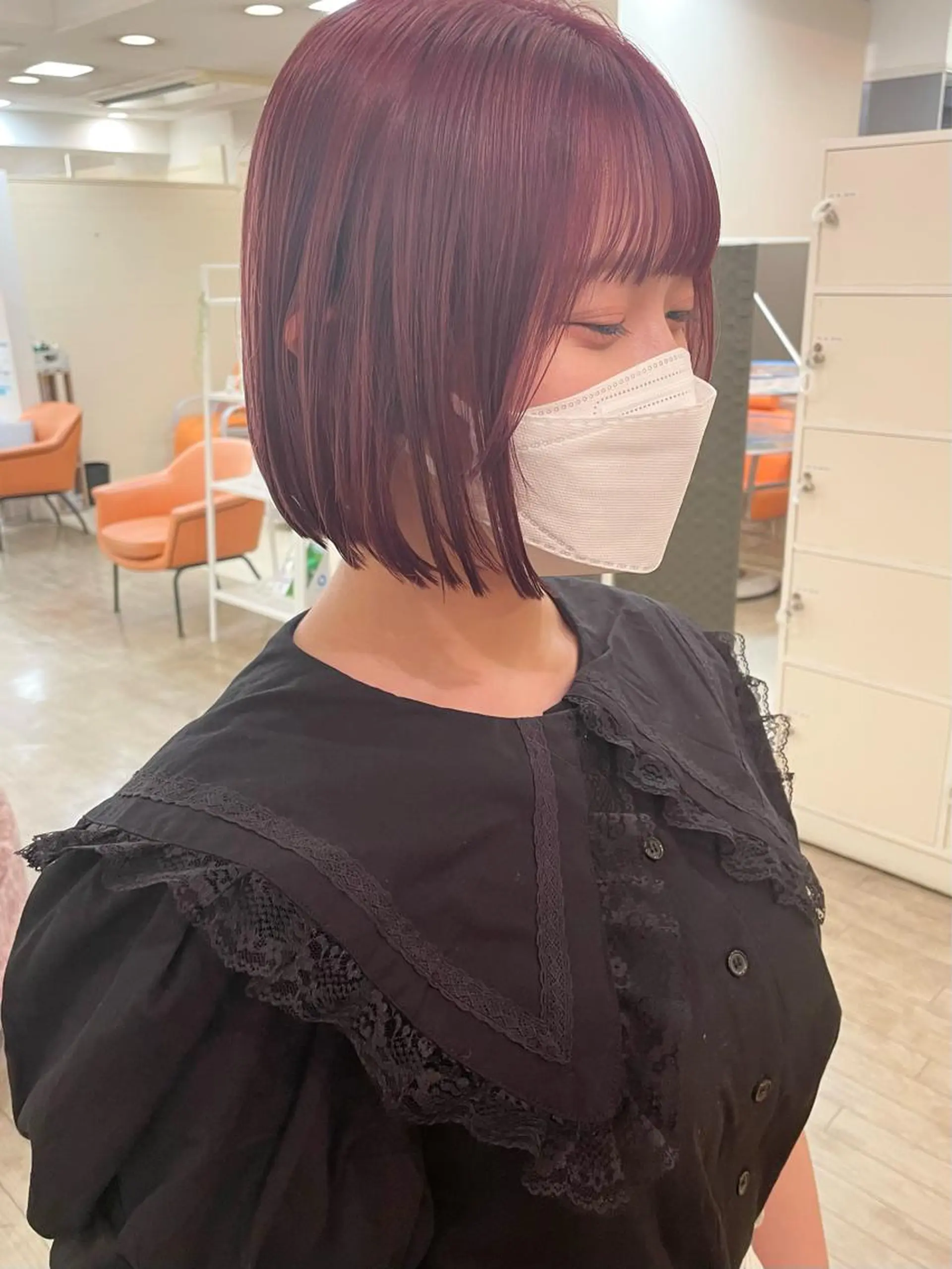 ショート 切りっぱなしボブ ボブ 【ボブ/個室サロン】 癒し空間mimuraのヘアスタイル