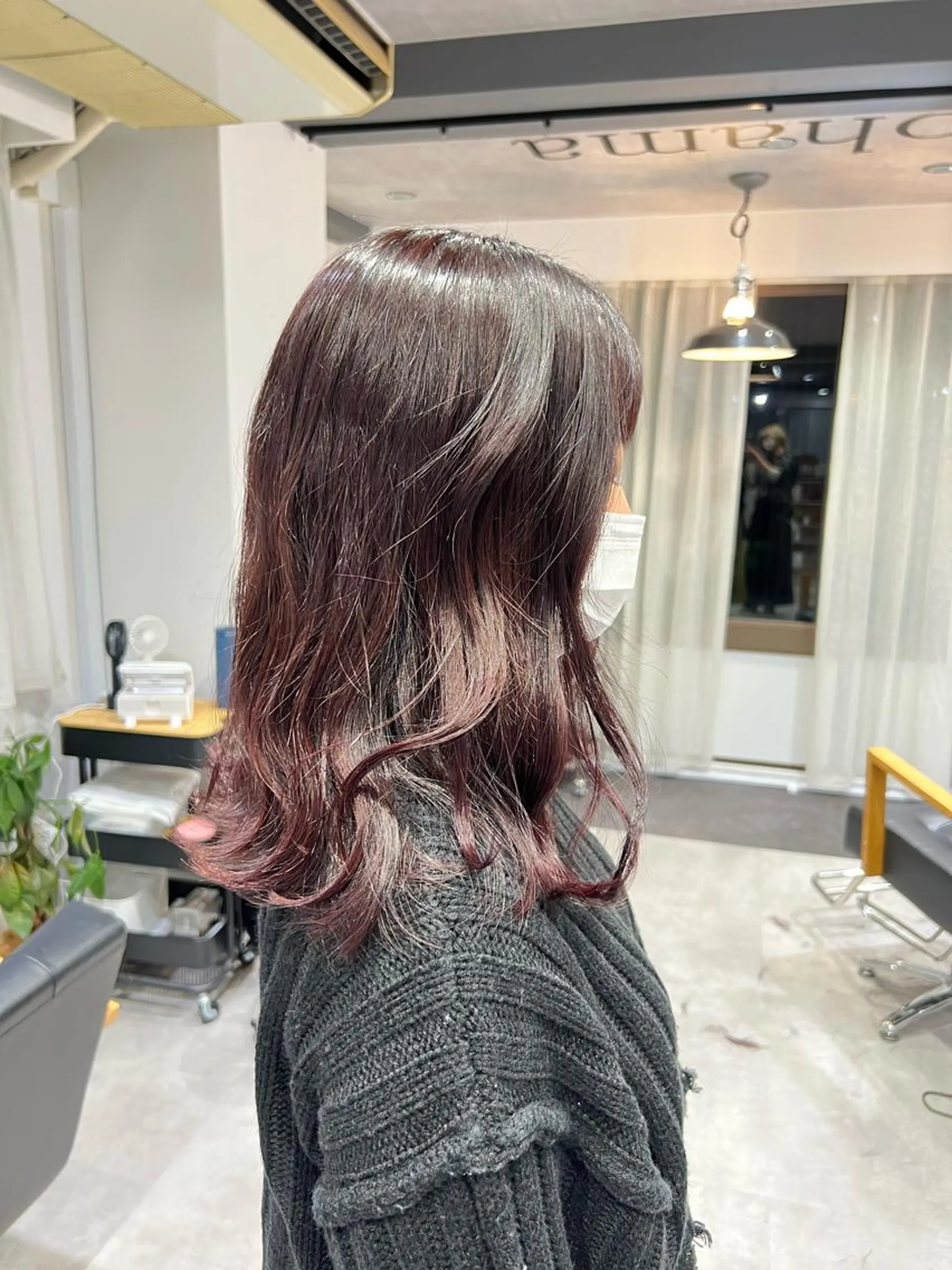 ミディアム カラー ☀️ボブスタイル特化 大山あさひ☀️のヘアスタイル