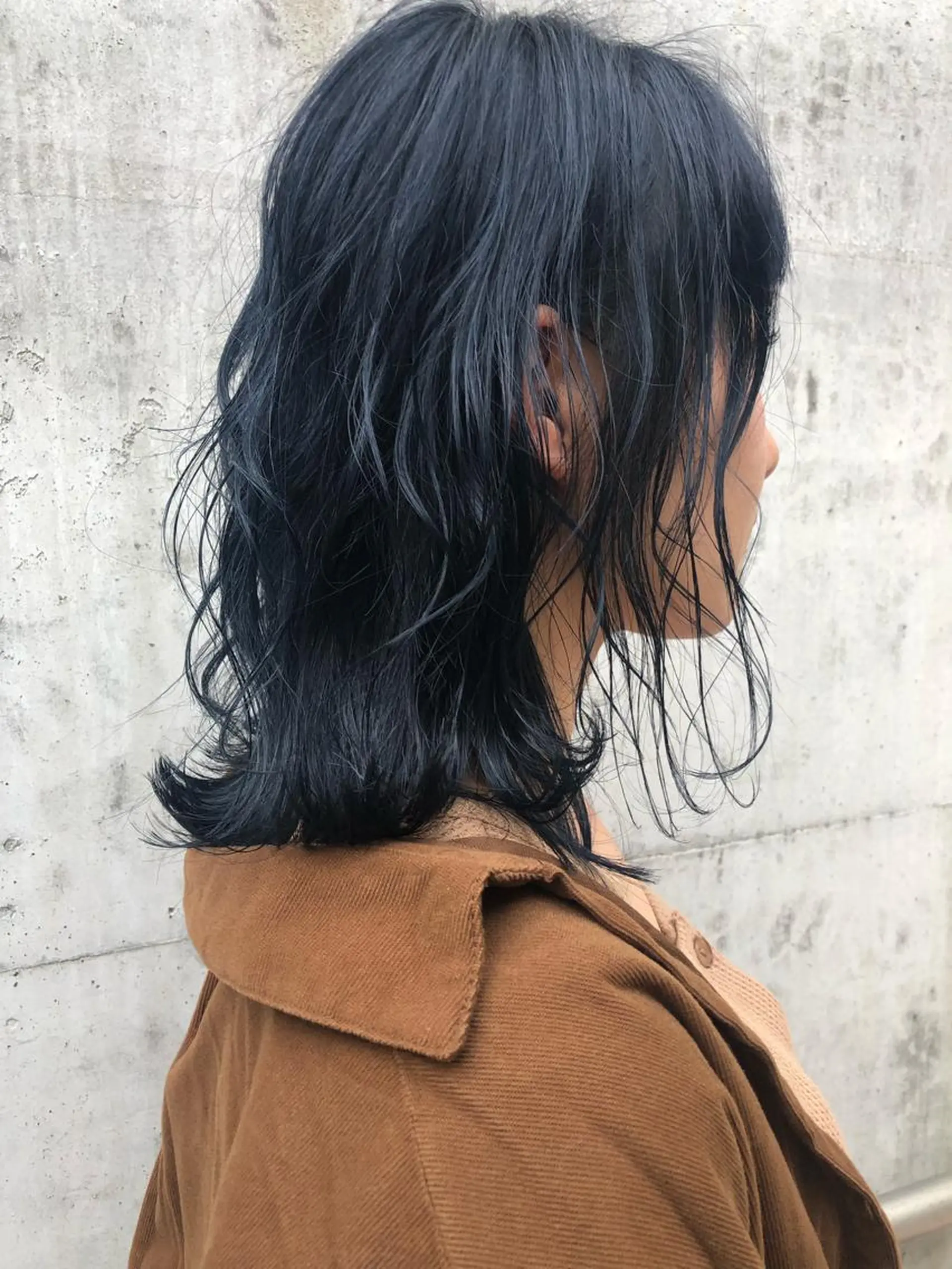 ミディアム カラー カット ヘアカラー トリートメント kazuki iconのヘアスタイル