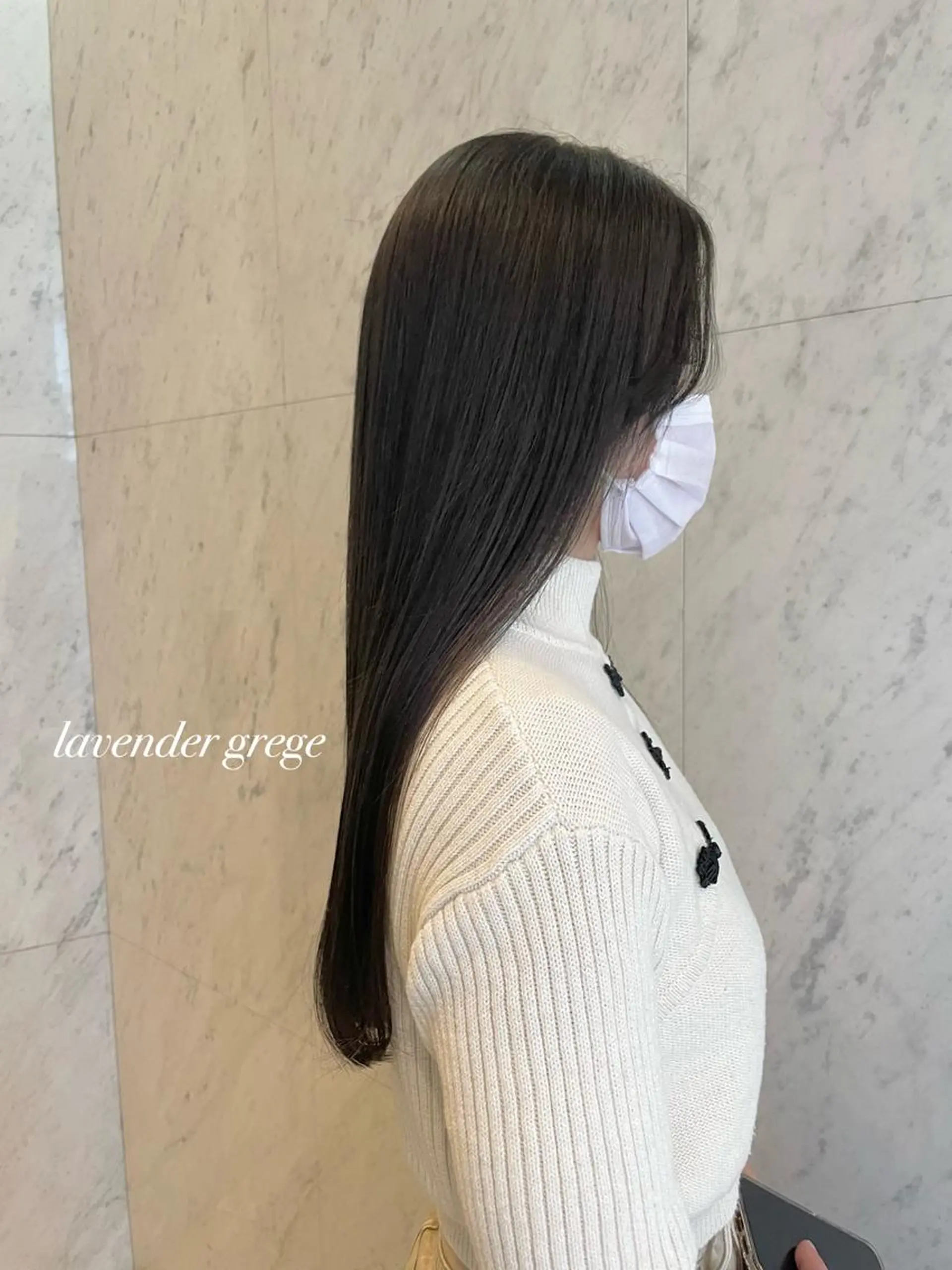 ロング カラー パーマ ヘアアレンジ 縮毛矯正 トリートメント 女性スタイリスト専門サロン Zina 天神所属・NANA／trend style🕊🍑のヘアスタイル