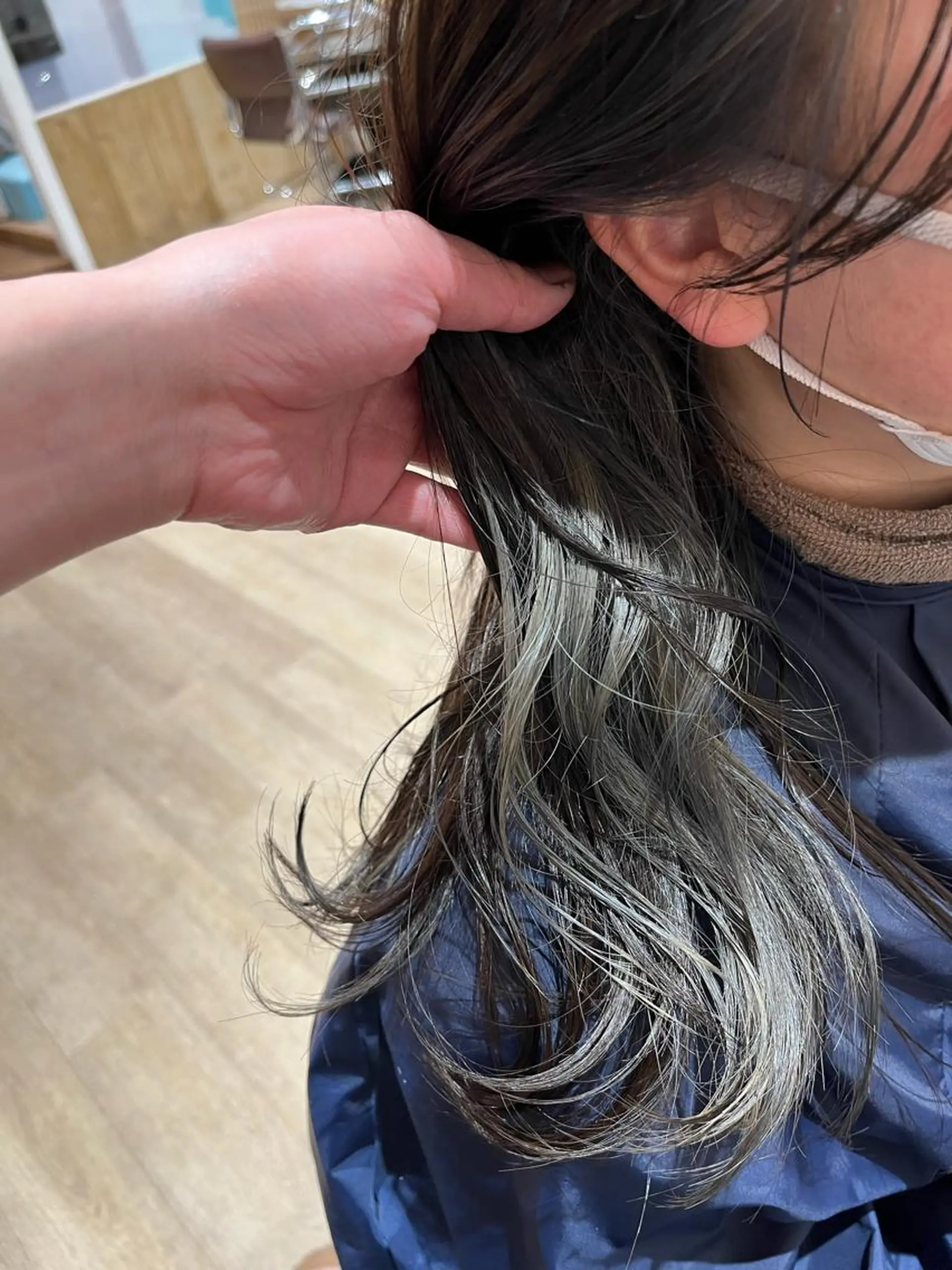 ロング カット ヘアカラー トリートメント diarスタイリスト 山田のヘアスタイル