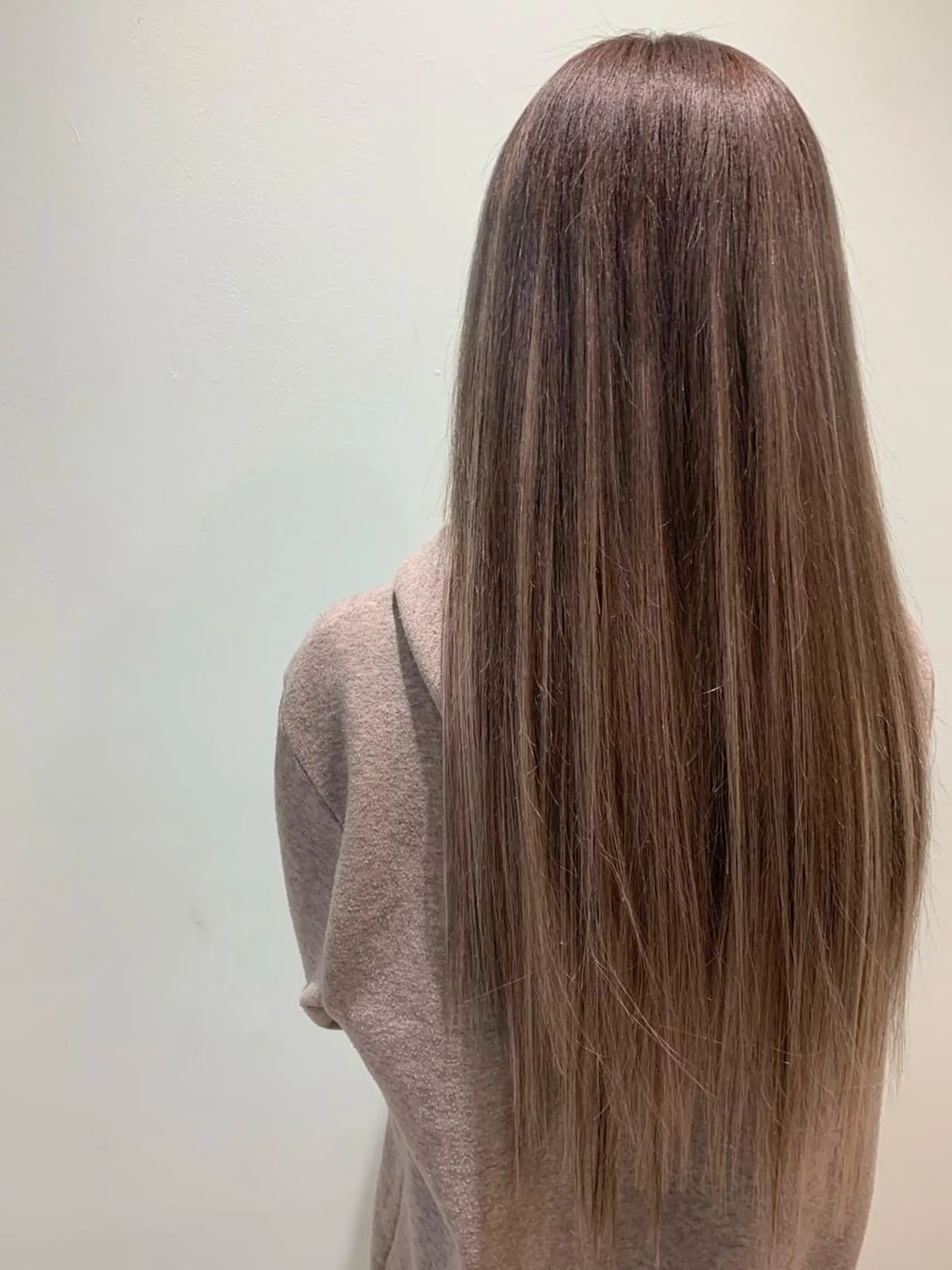 ロング カラー シールエクステ グラデーションカラー エクステ ロング stylist Yukieのヘアスタイル