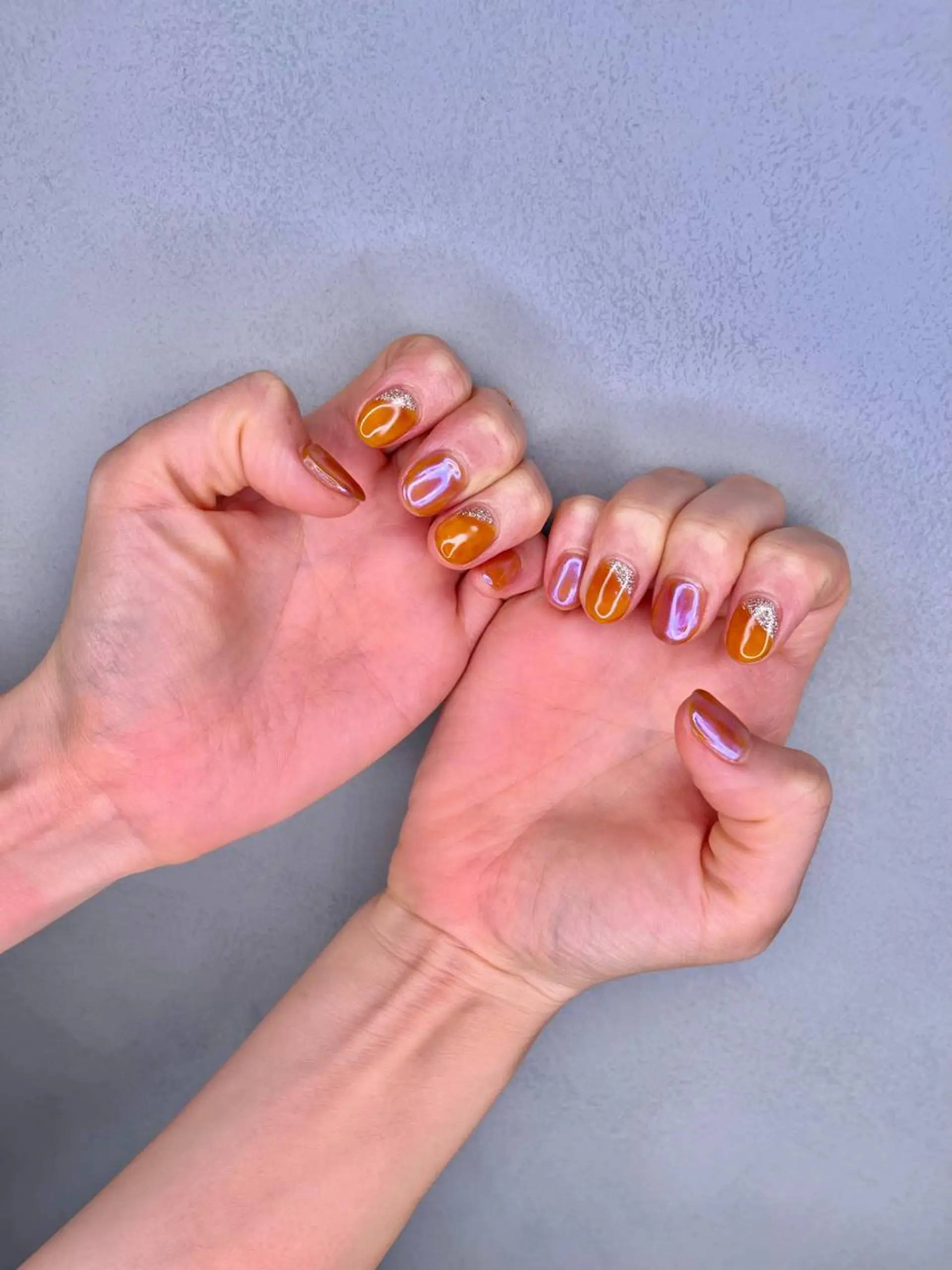 ネイル フラッシュネイル フットネイル ラメ(グリッター) ラメグラデーション マグネットネイル ネイルサロン ⭐︎Linoのその他イメージ