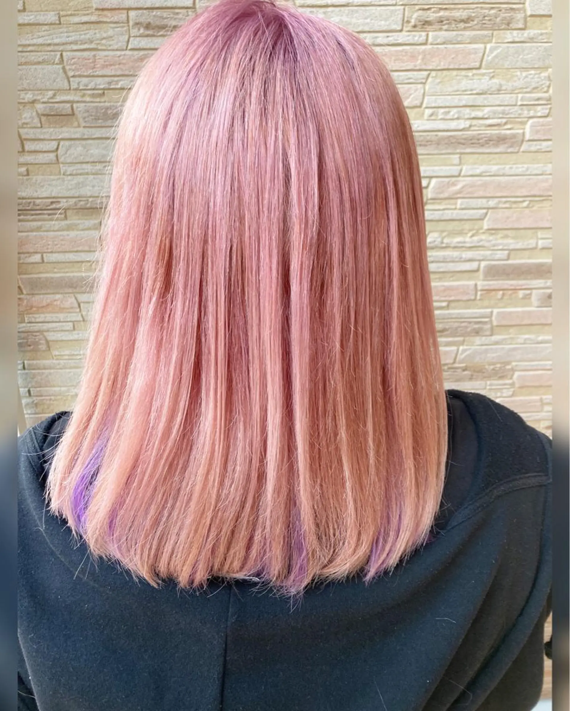 ミディアム ヘアカラー 🌸美髪の魔法＊ リラジュネス🌸のヘアスタイル