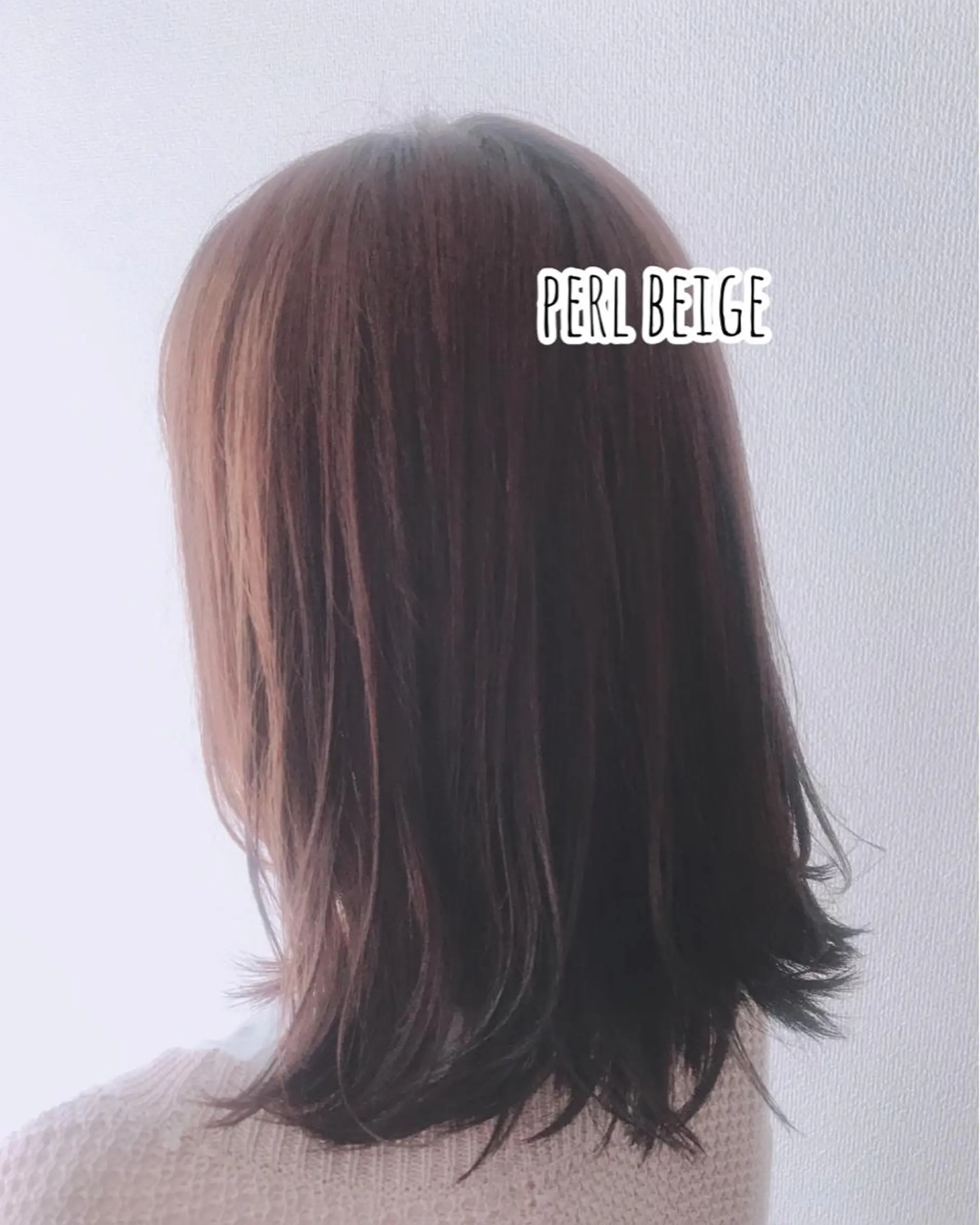 ミディアム カラー 年間1500人担当 代表　南一路のヘアスタイル