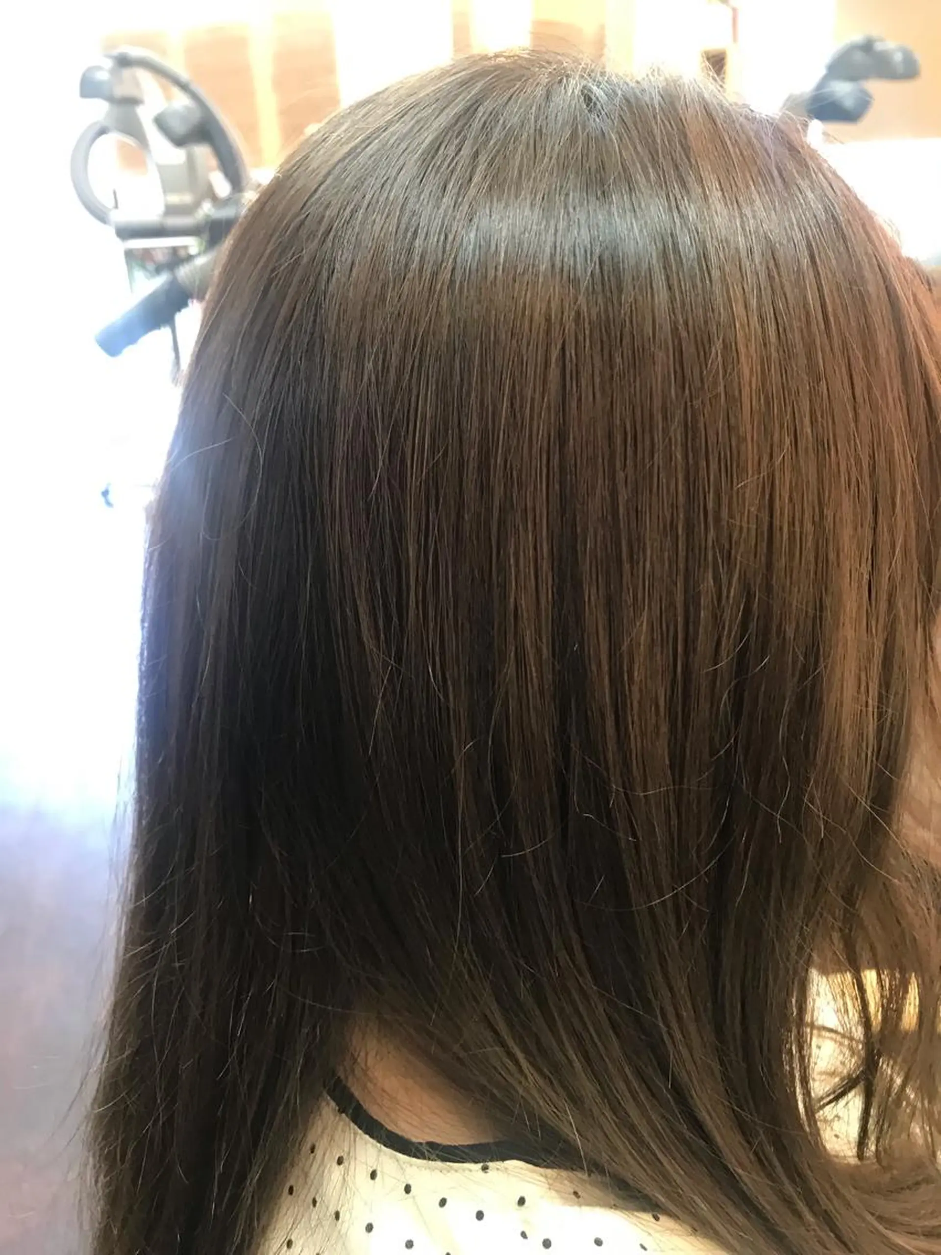 セミロング パーマ 桧山 真のヘアスタイル