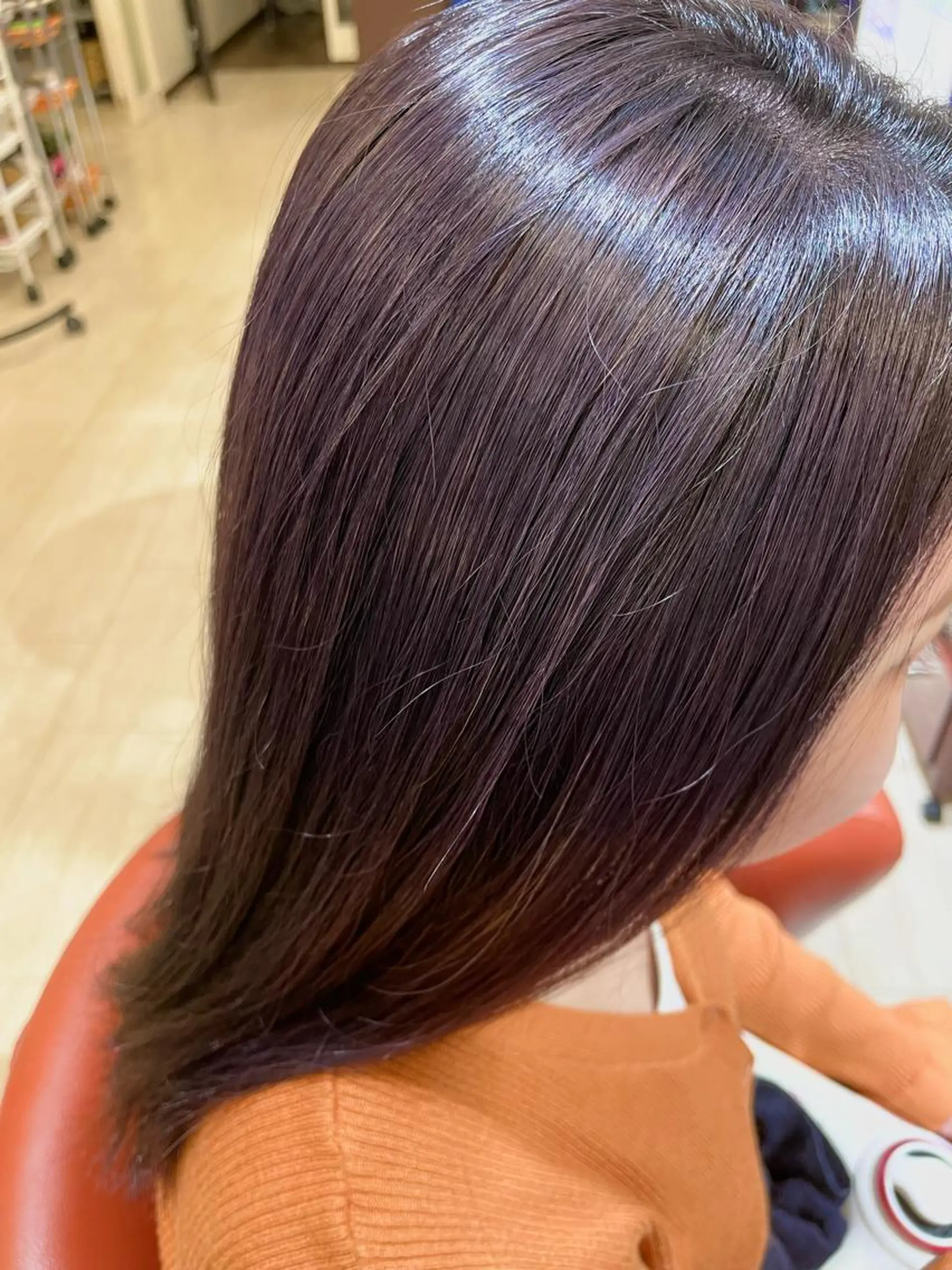 ロング カラー ヘアカラー トリートメント 🦋NAKAMURA 🦋のヘアスタイル
